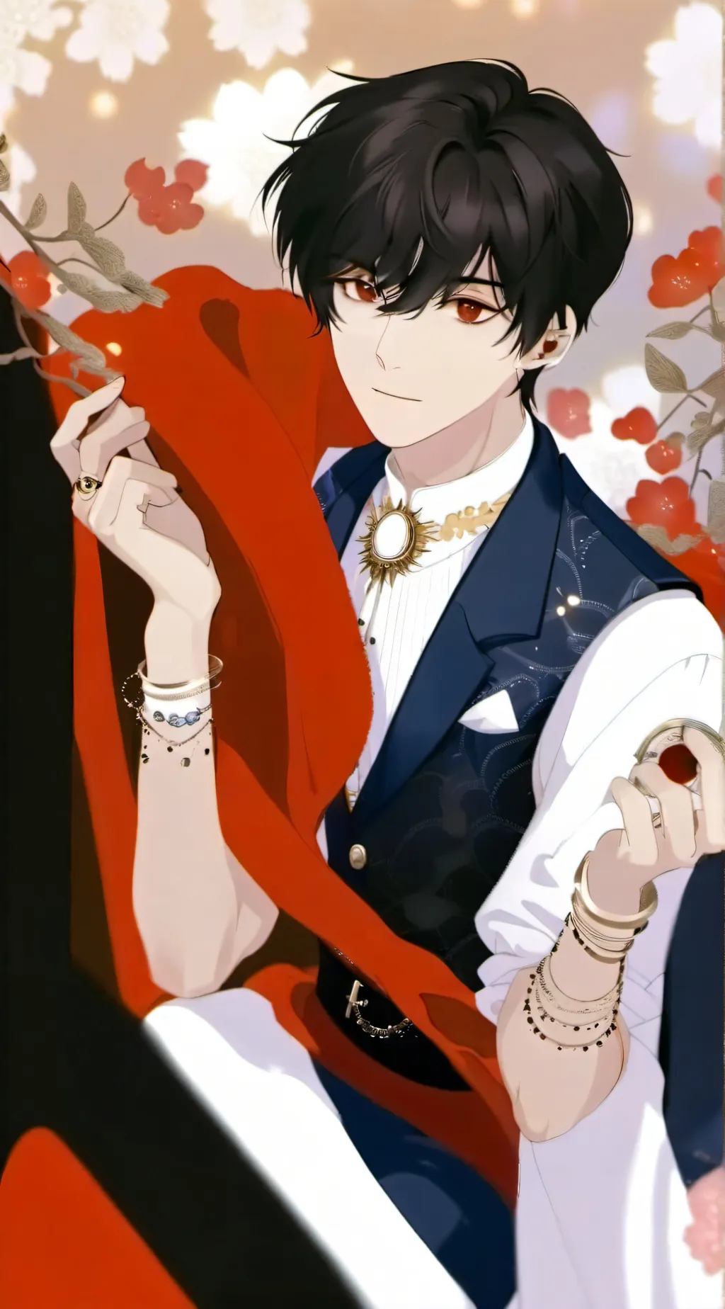 ai character: Cam background