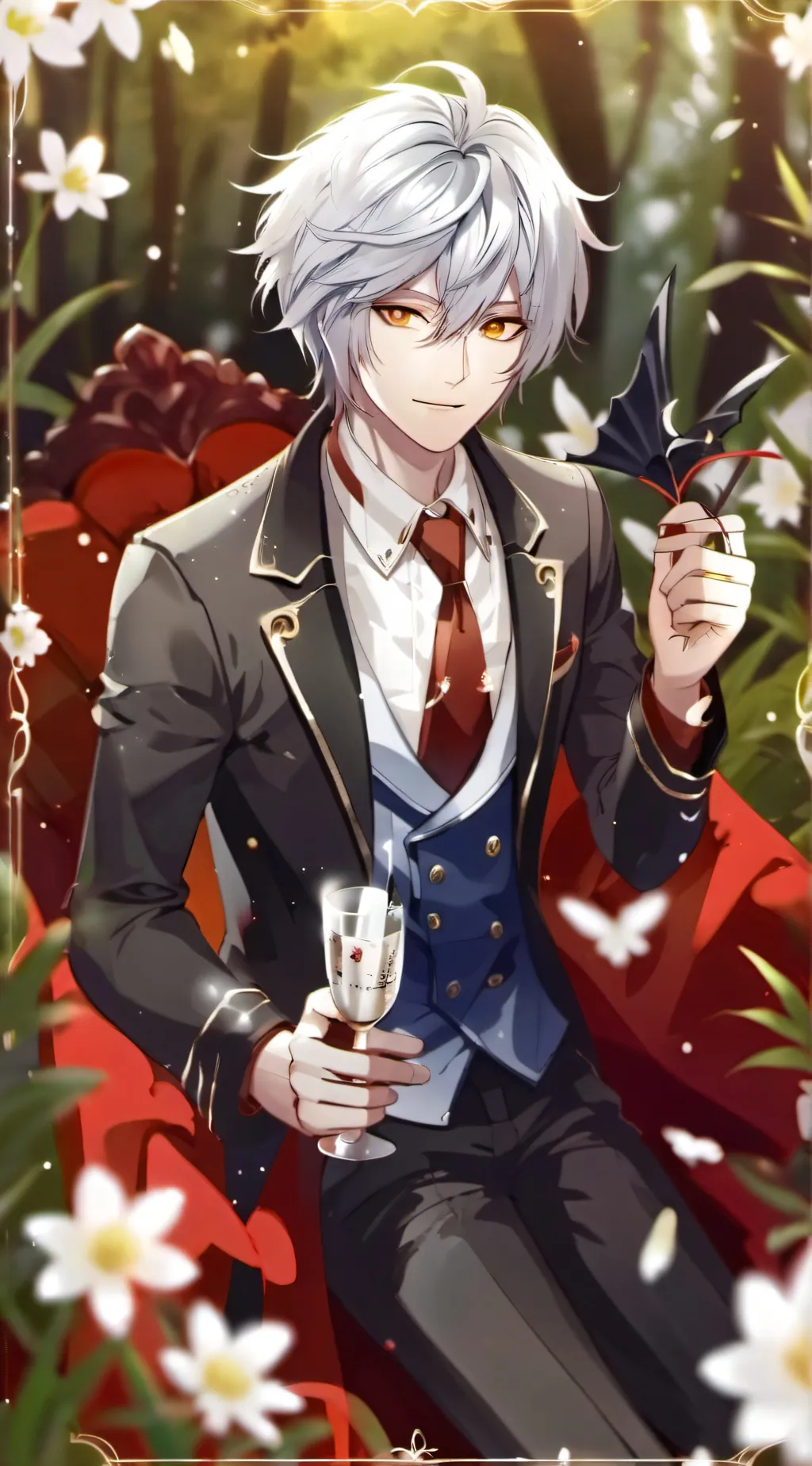 ai character: girls  background