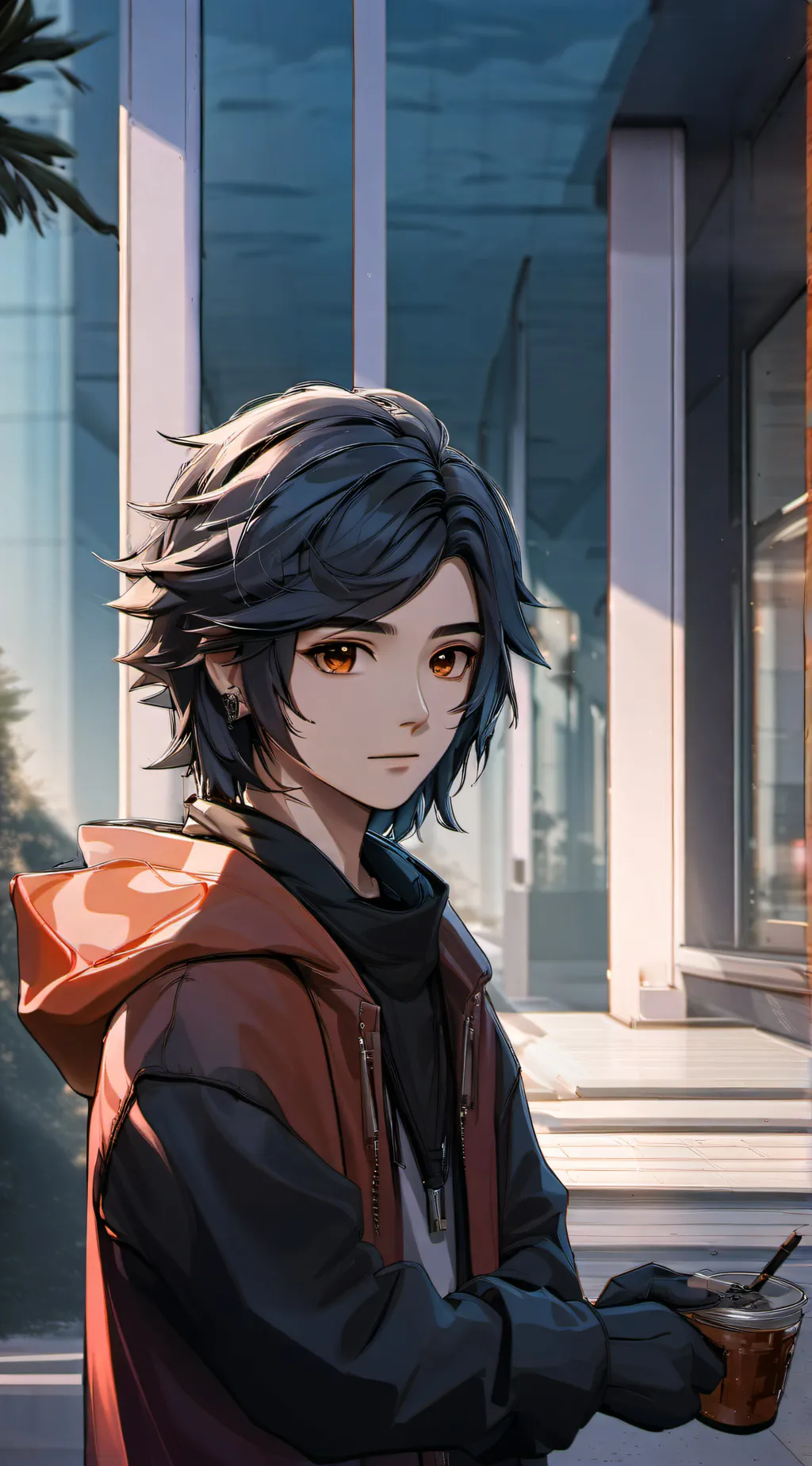 ai character: angelo background