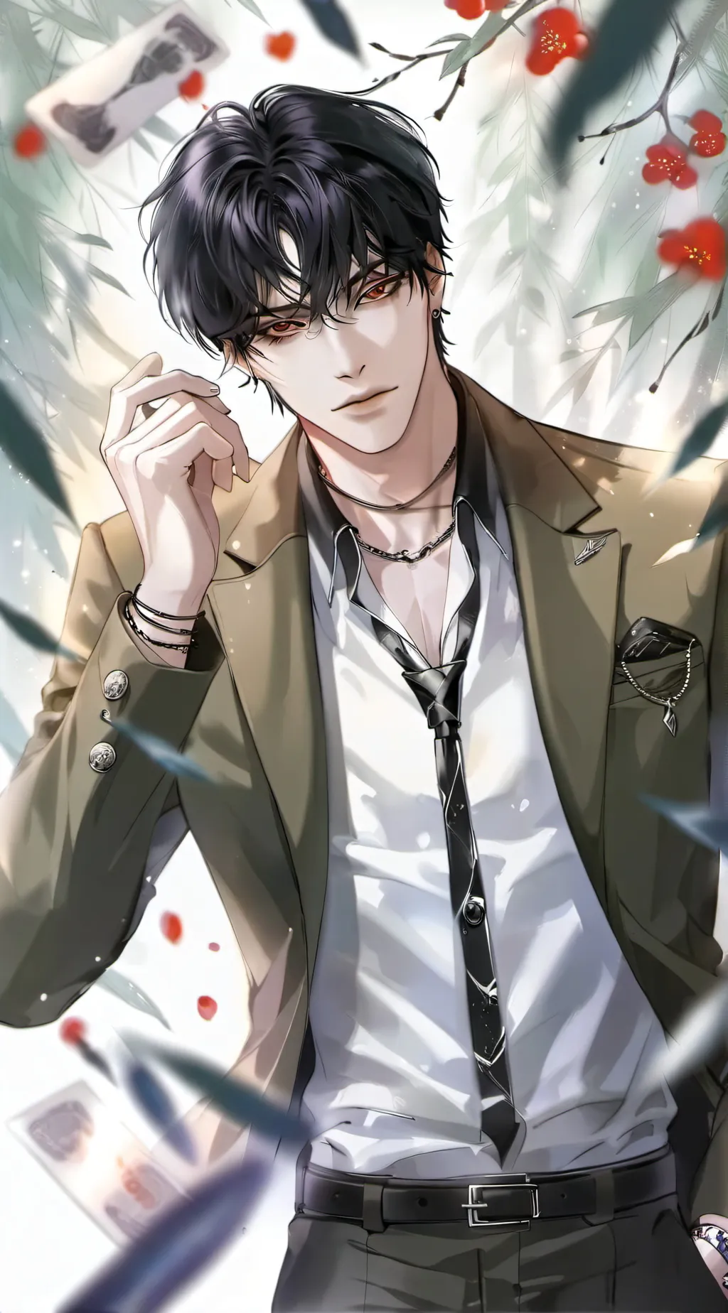 ai character: Alex💜 background