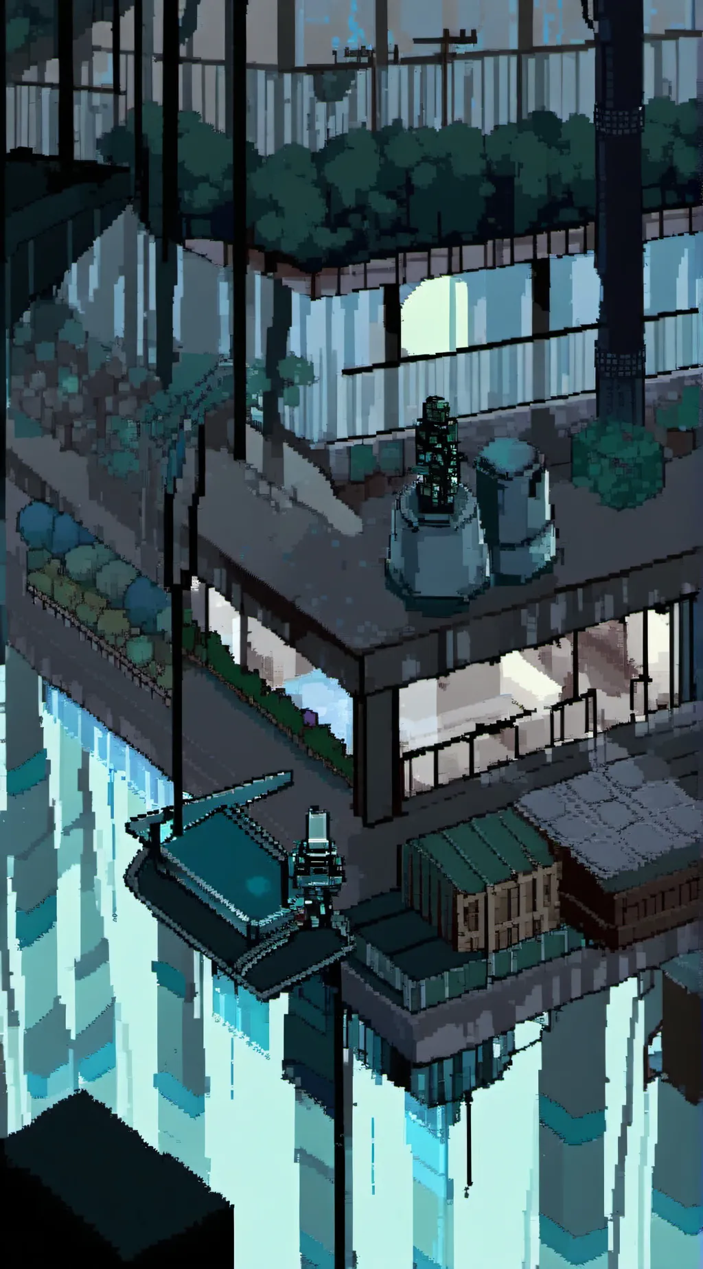 ai character: R060T W0R1D background