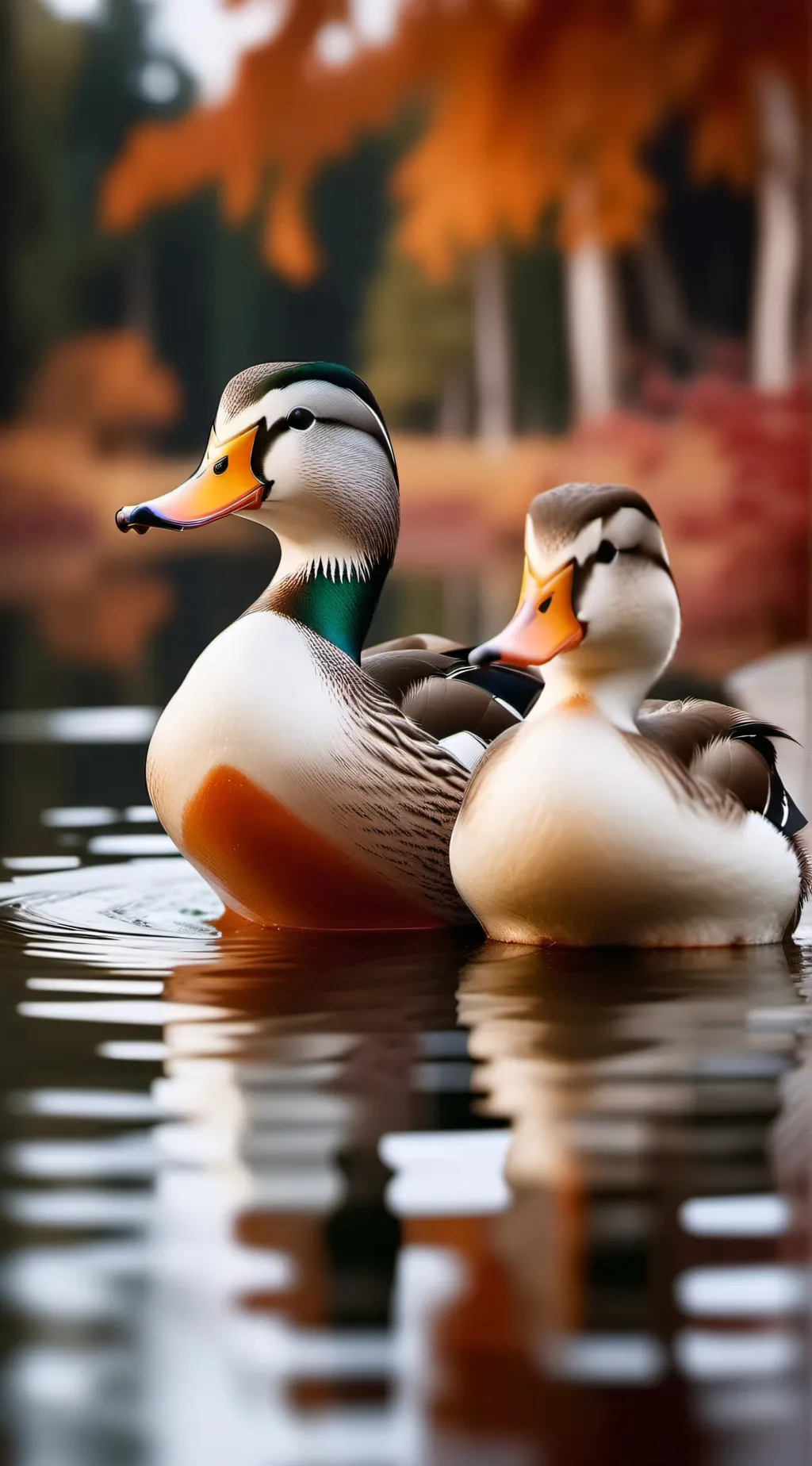 ai character: Ducks background