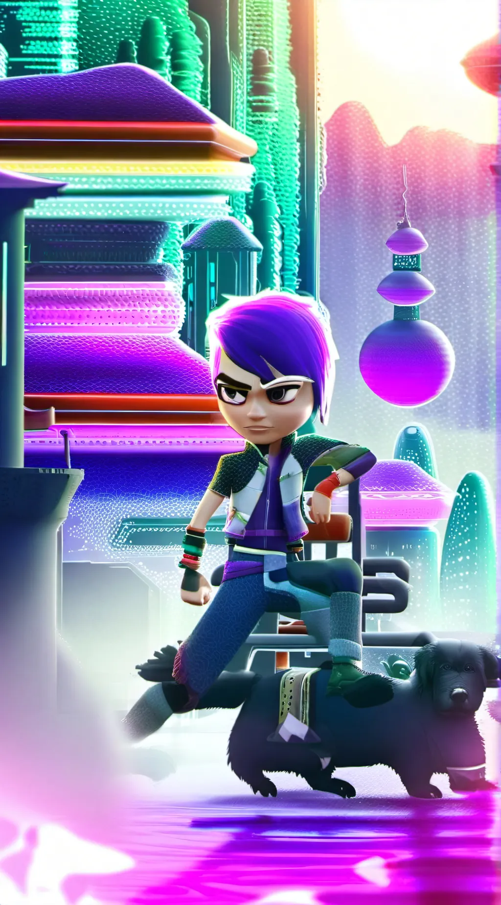 ai character: Next Gen background