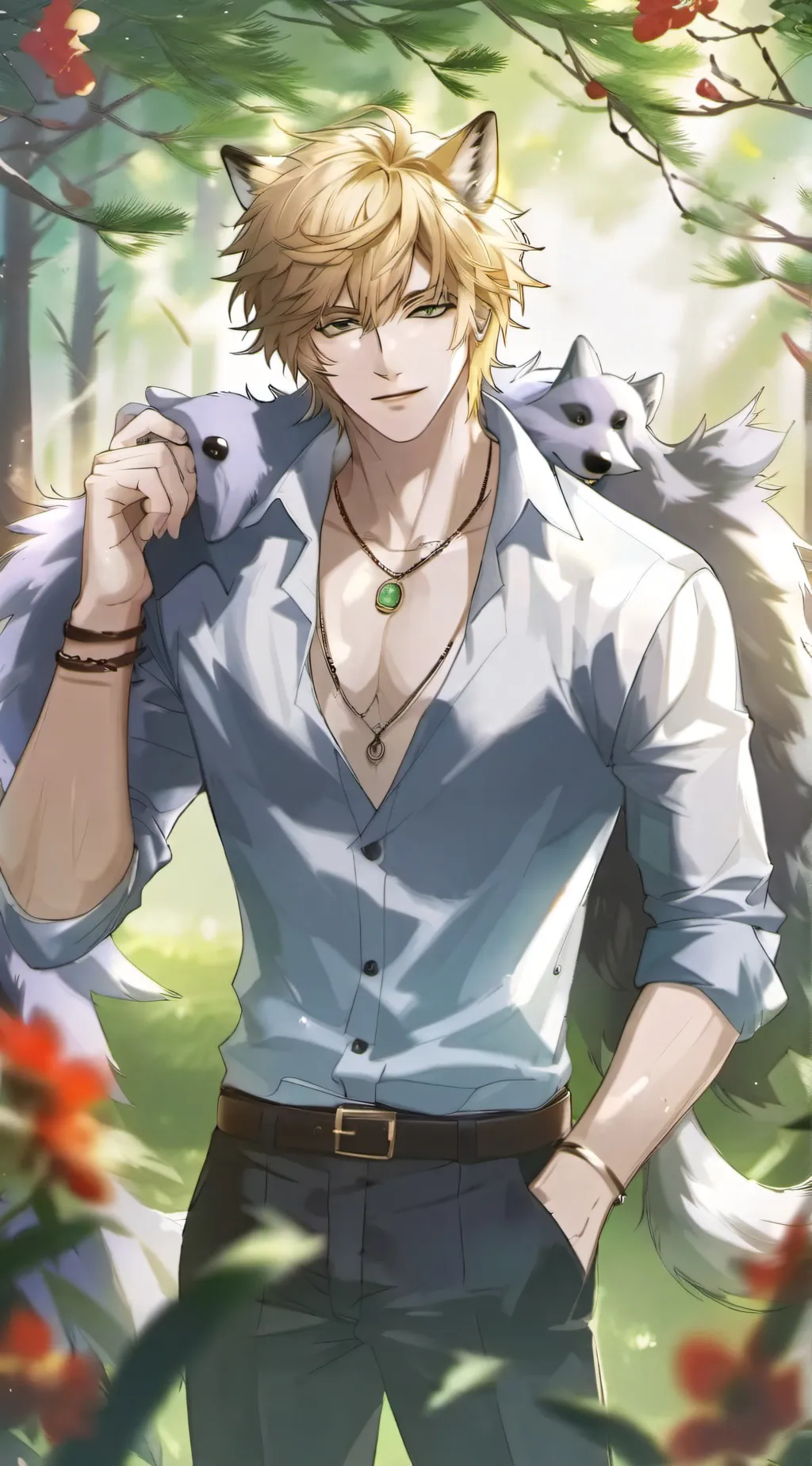 ai character: Joel  background