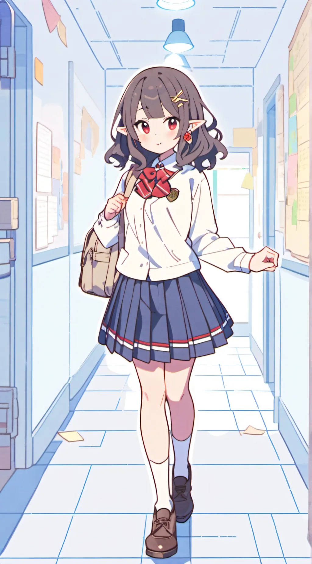 ai character: Ellie  background