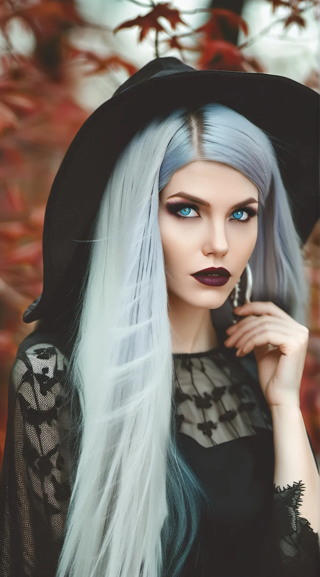 ai character: *Witch* Rosella  background