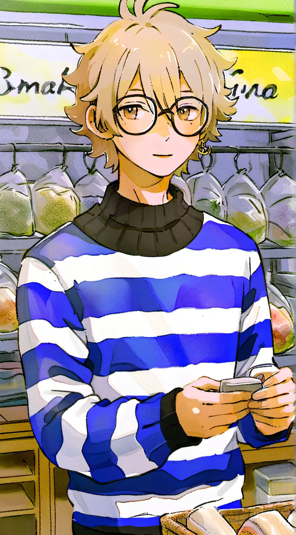 ai character: Alex  background