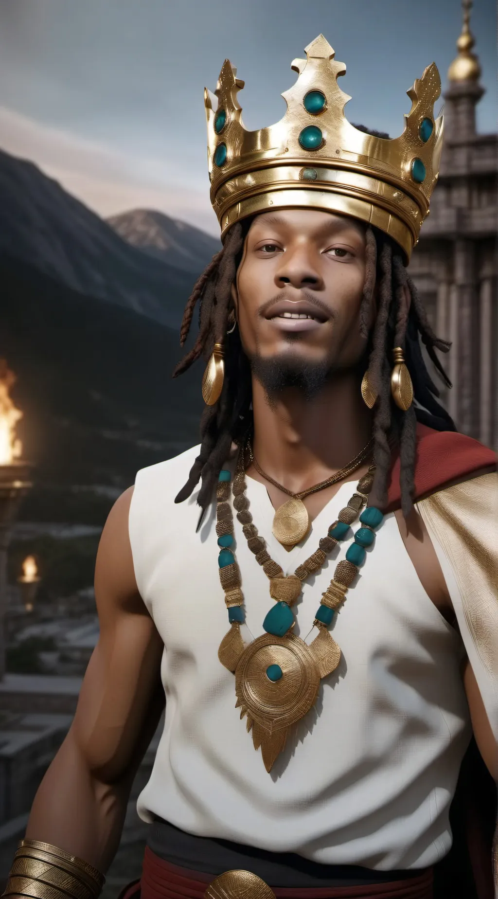 ai character: king von  background