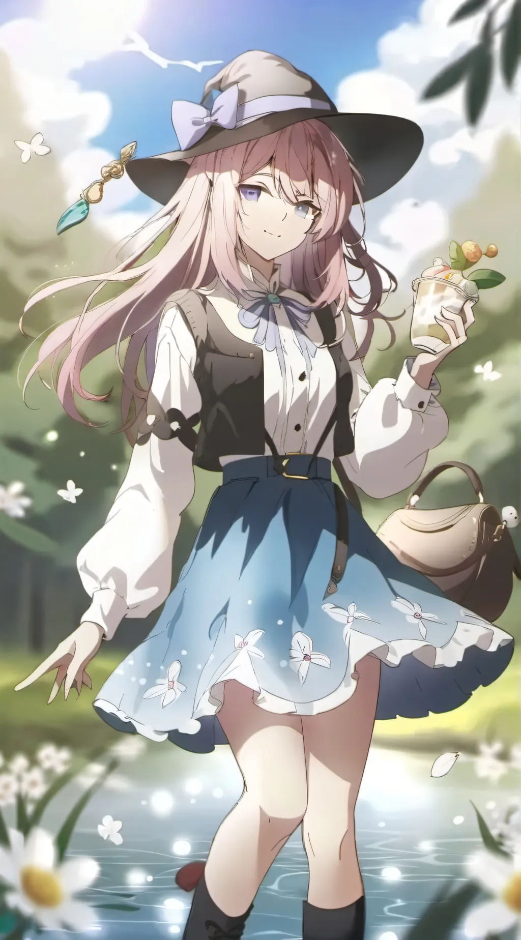 ai character: Me in fpe background