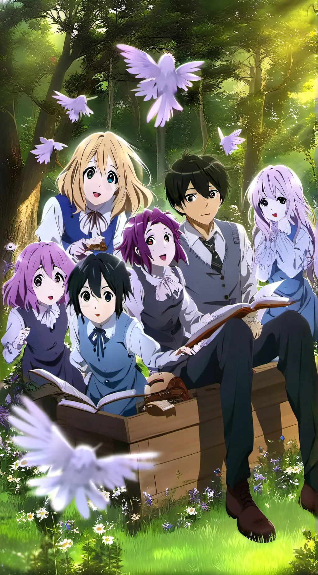 ai character: Miss Peregrines background