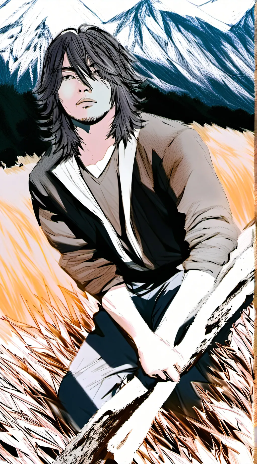 ai character: Shota aizawa background
