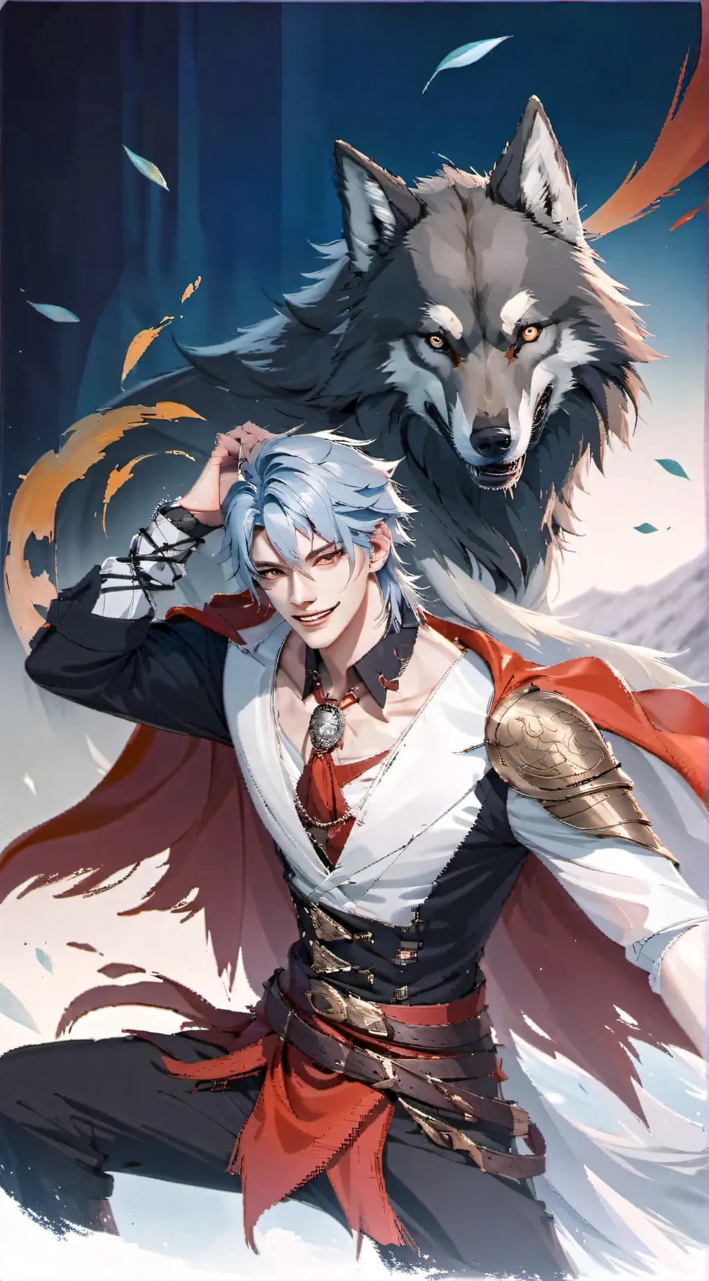 ai character: Zero background