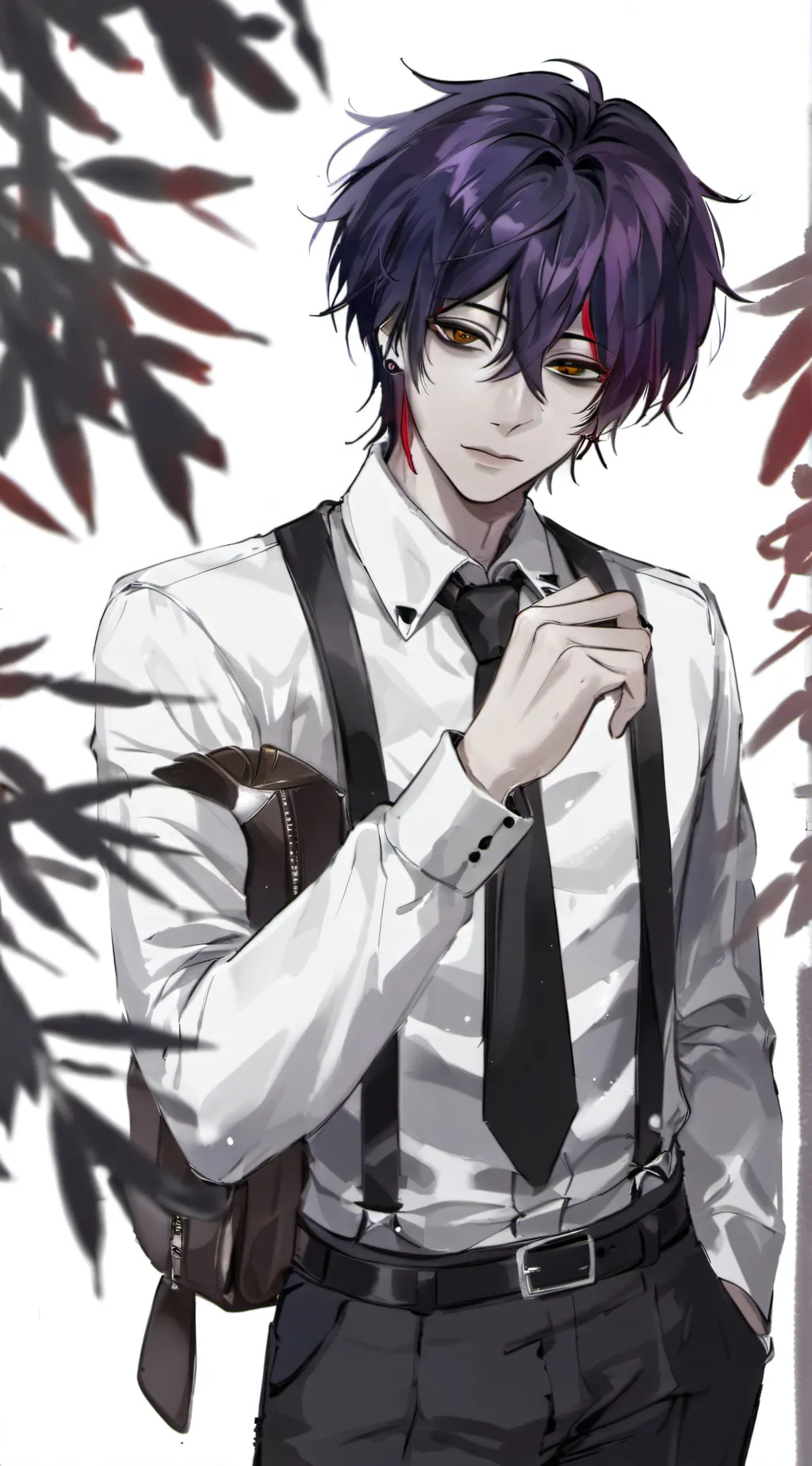 ai character: Damien background