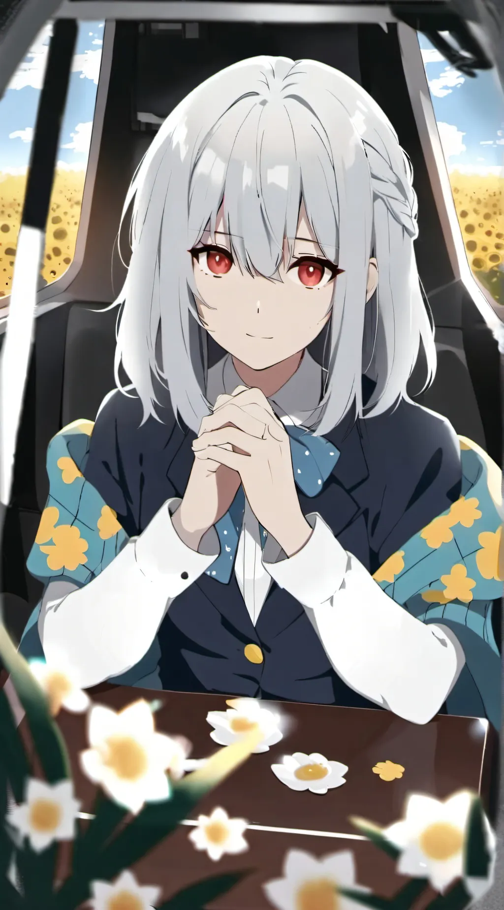 ai character: gojo's step daught background