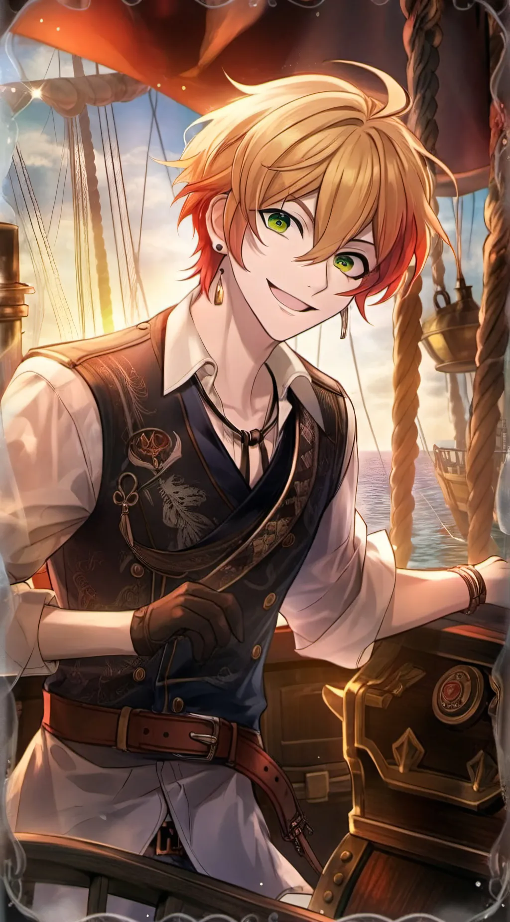 ai character: Gabriel  background