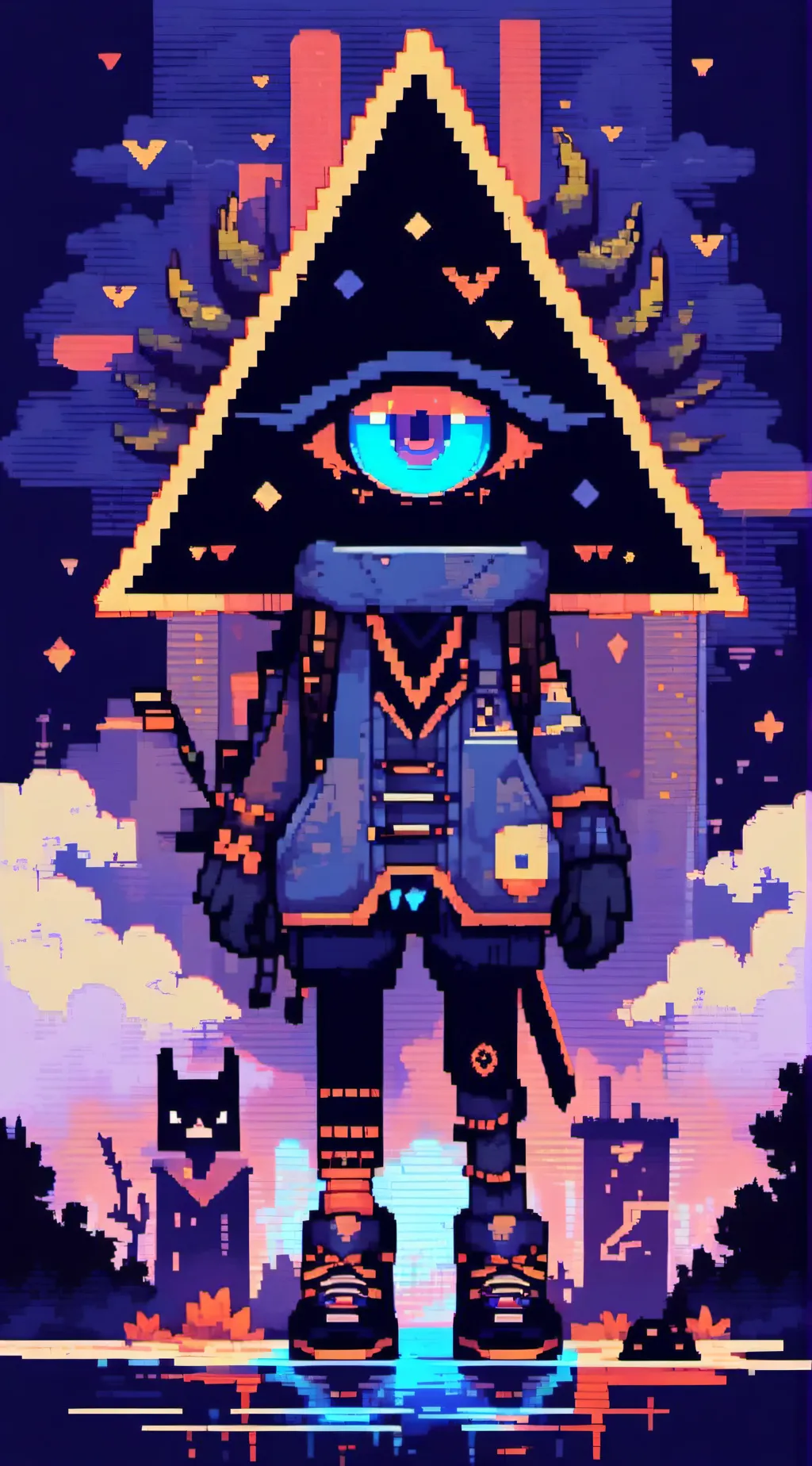 ai character: scalene  background