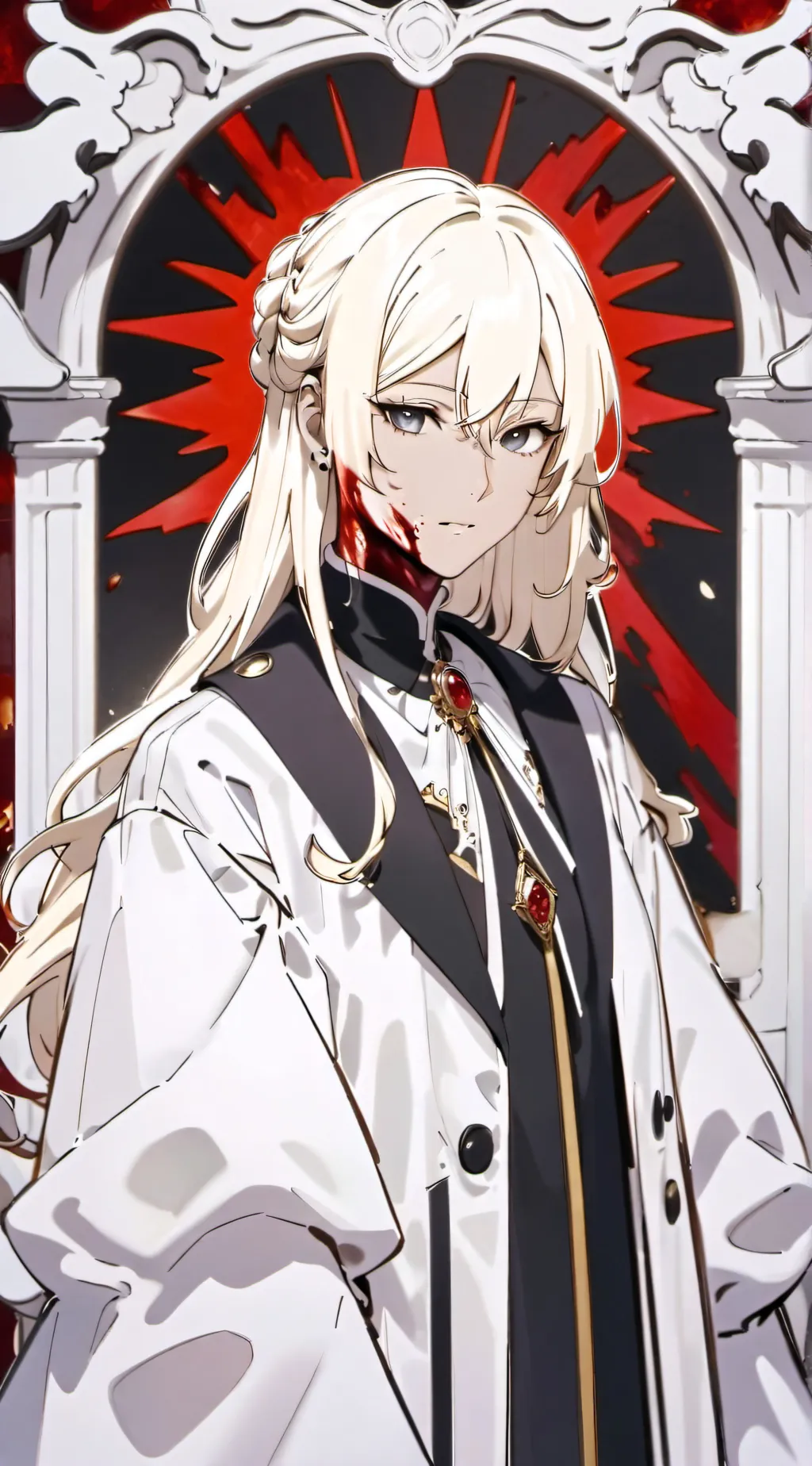 ai character: Lady Veilma.  background