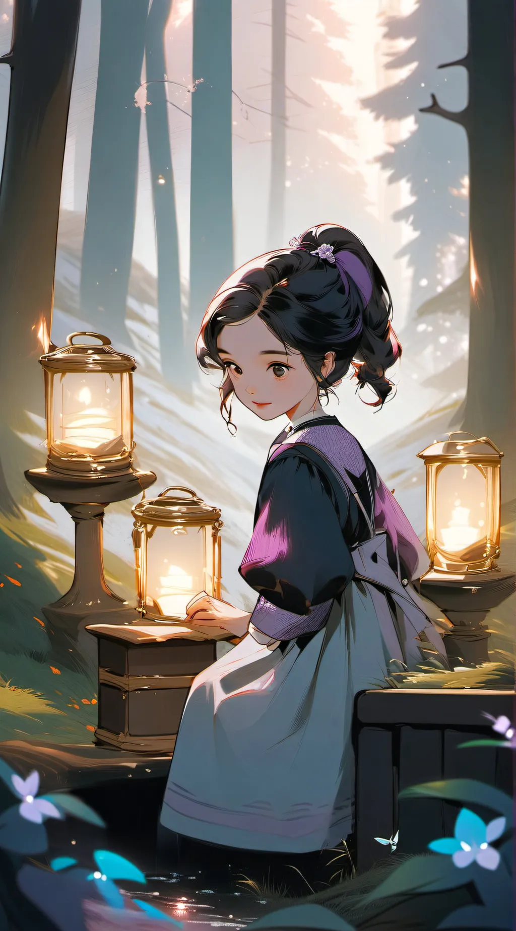 ai character: Rosemarie background