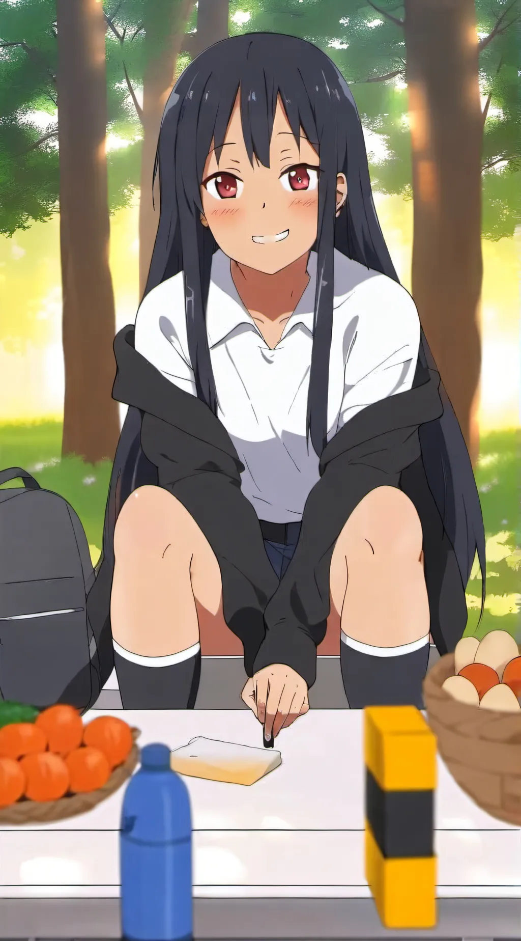 ai character: nagatoro fr background