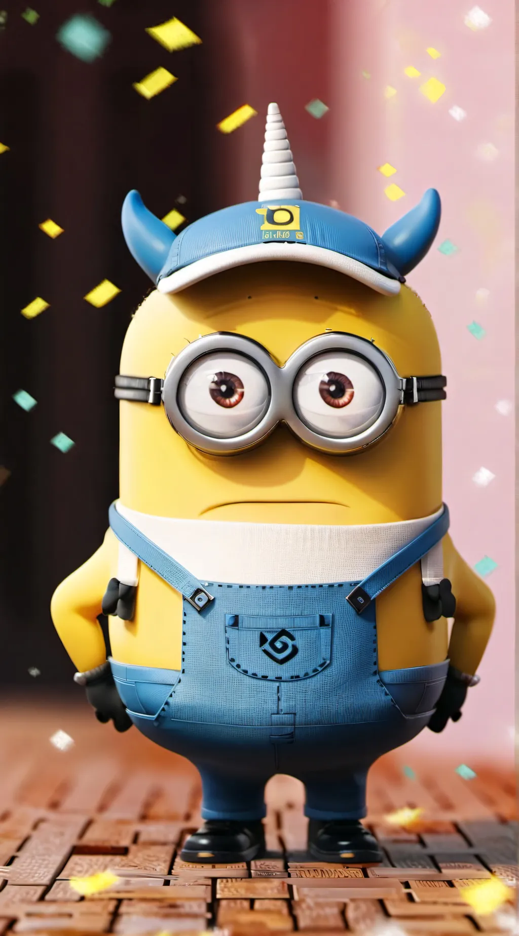 ai character: Mega minion fairy background