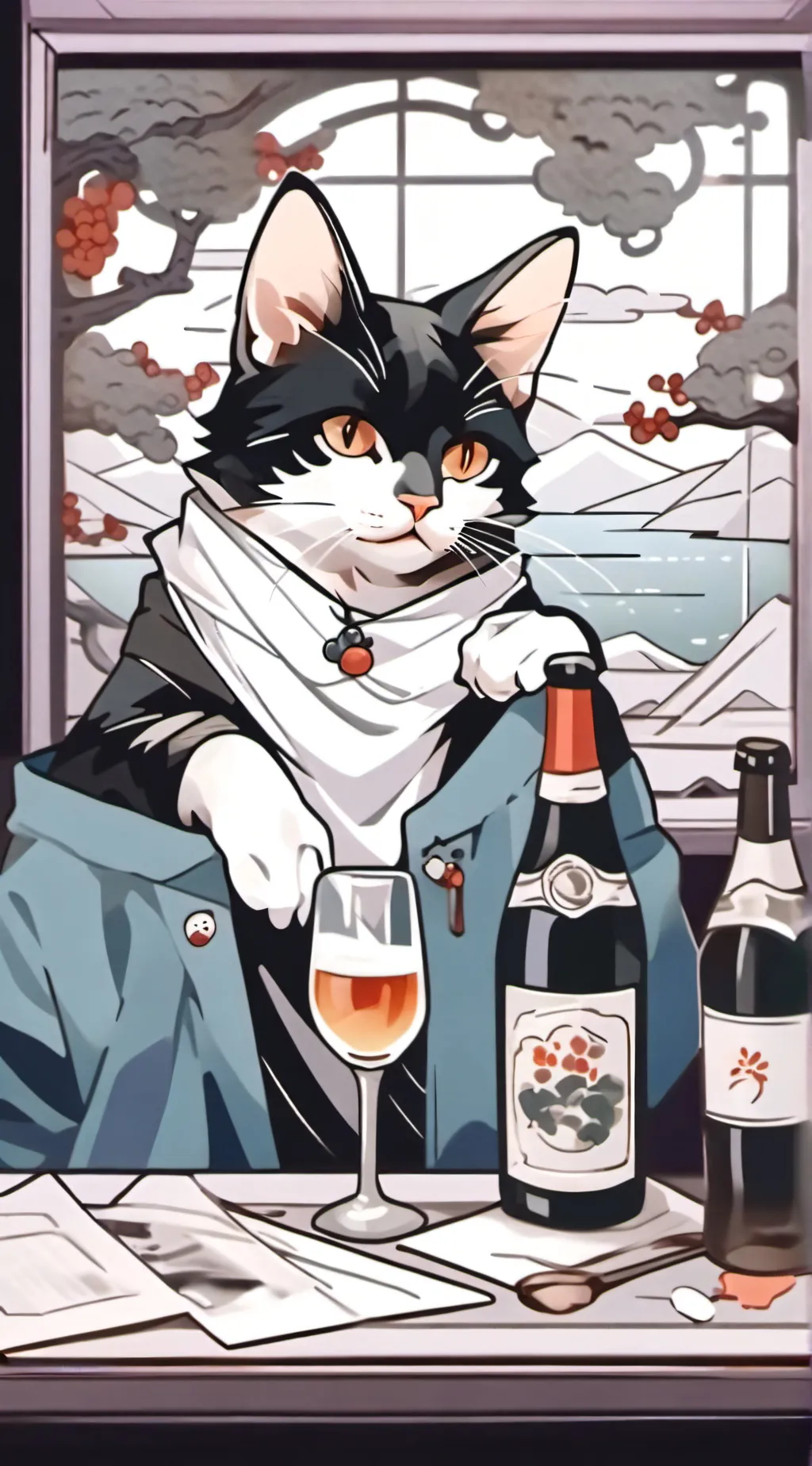 ai character: Drunk husk ￼ background