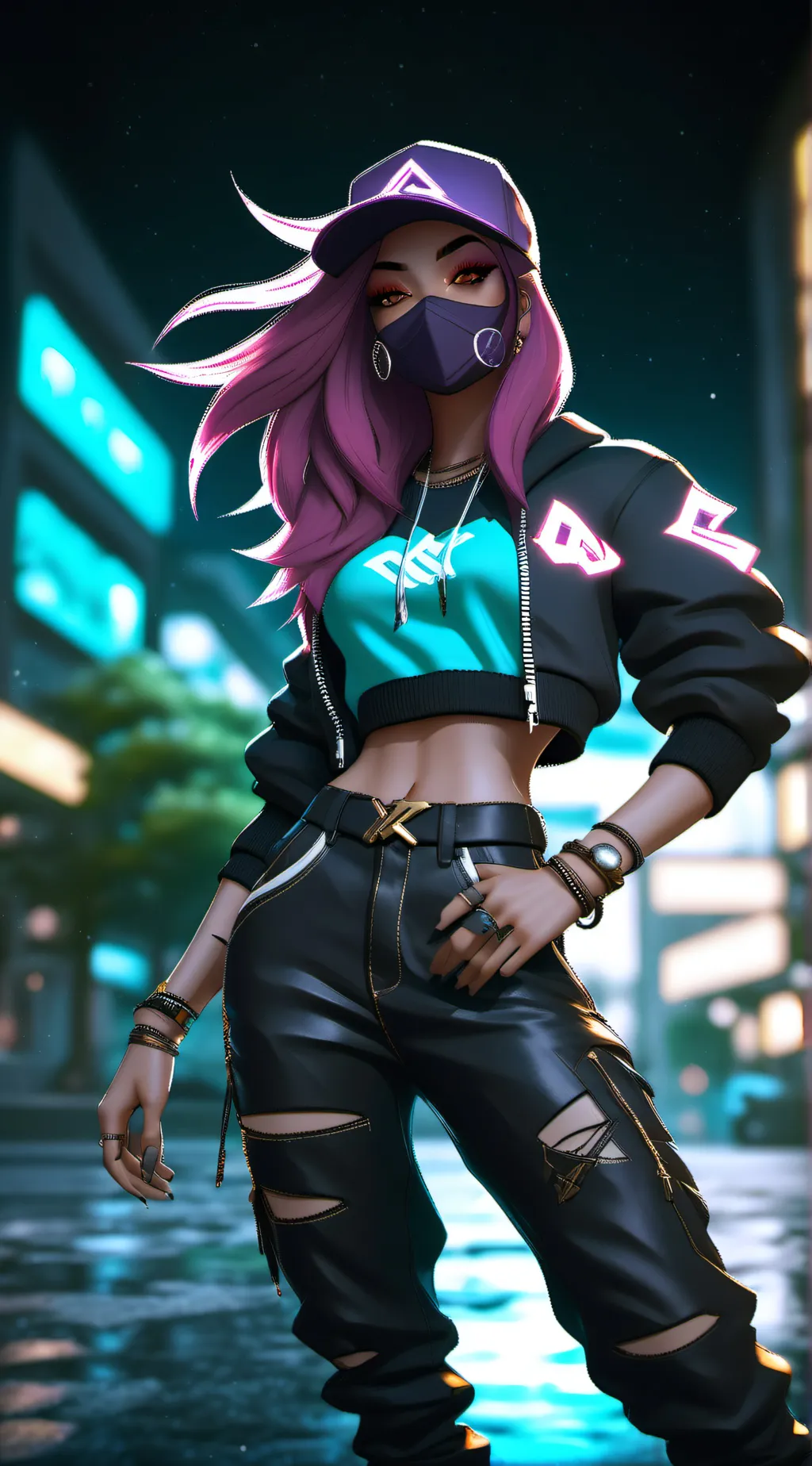 Talkie AI - Chat with Akali (K/DA)