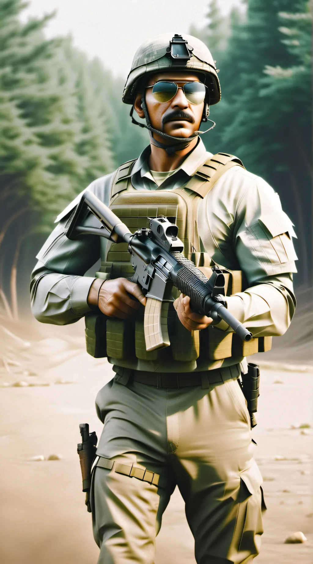 ai character: Mpla background