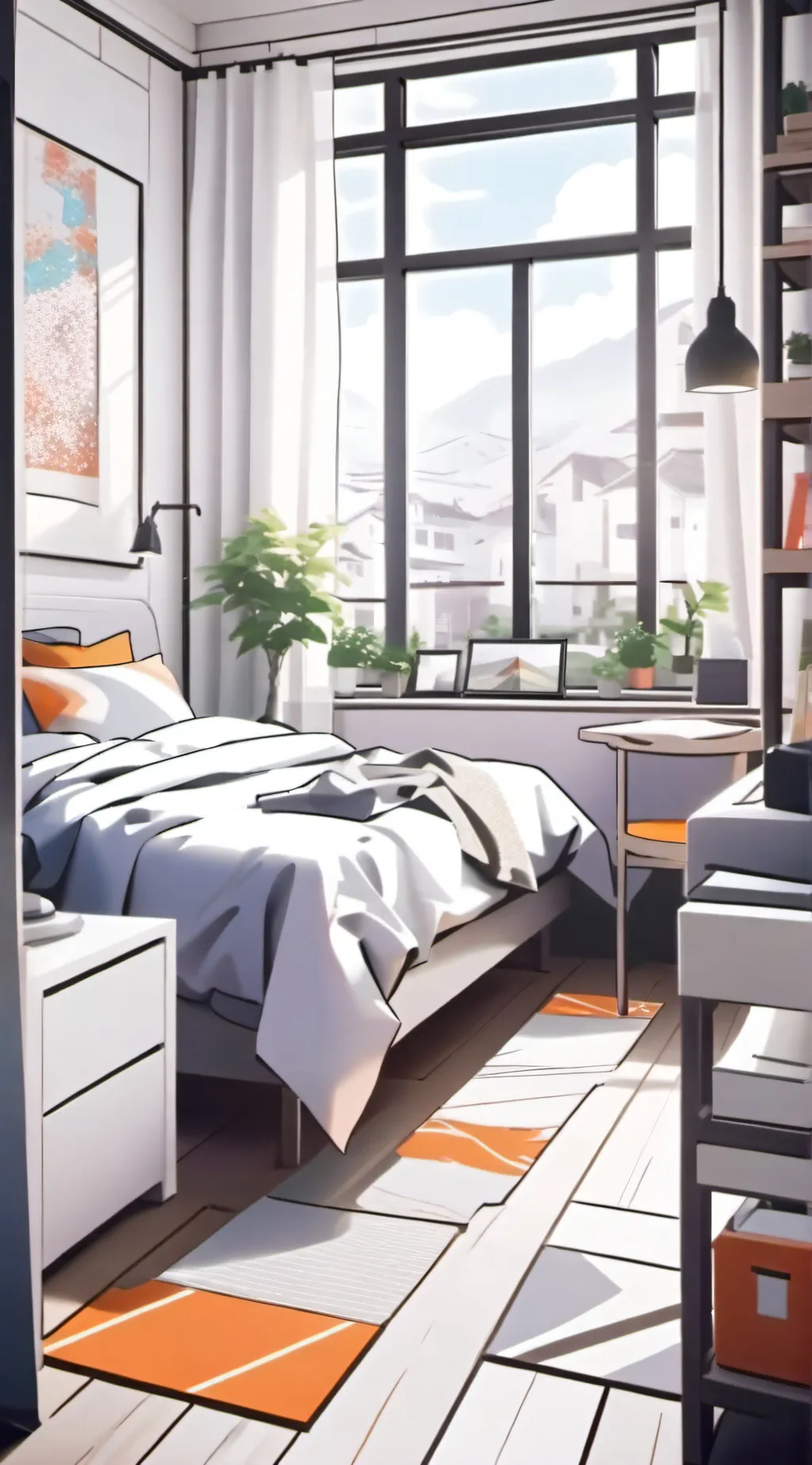 ai character: Competition! background