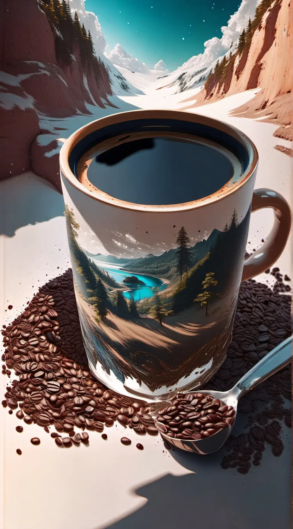 ai character: Another one piece  background