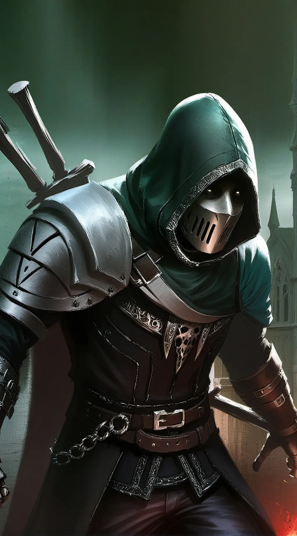 ai character: IronBone (hunter) background