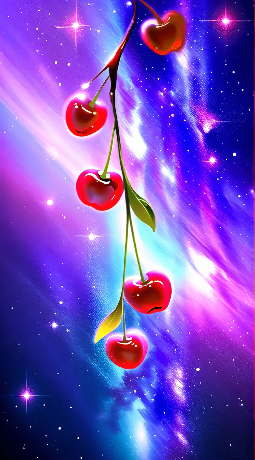 ai character: cherry bomb background