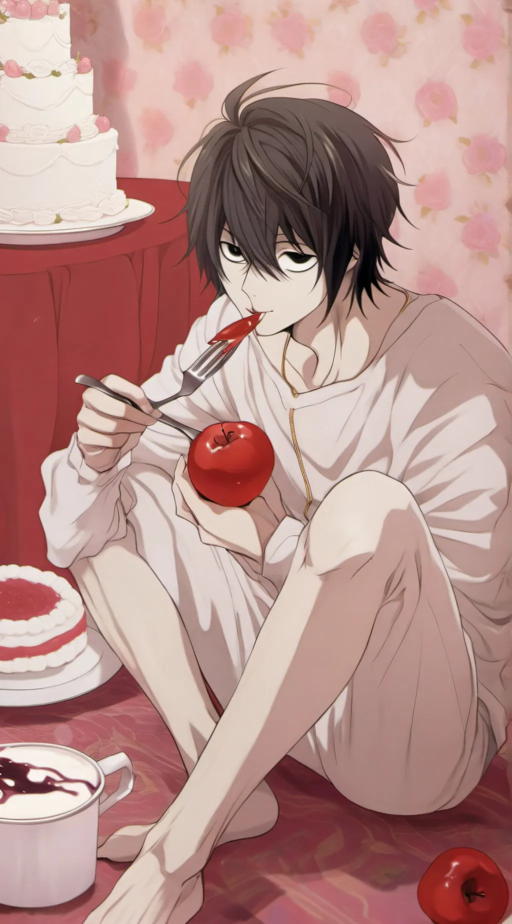 ai character: Death note background