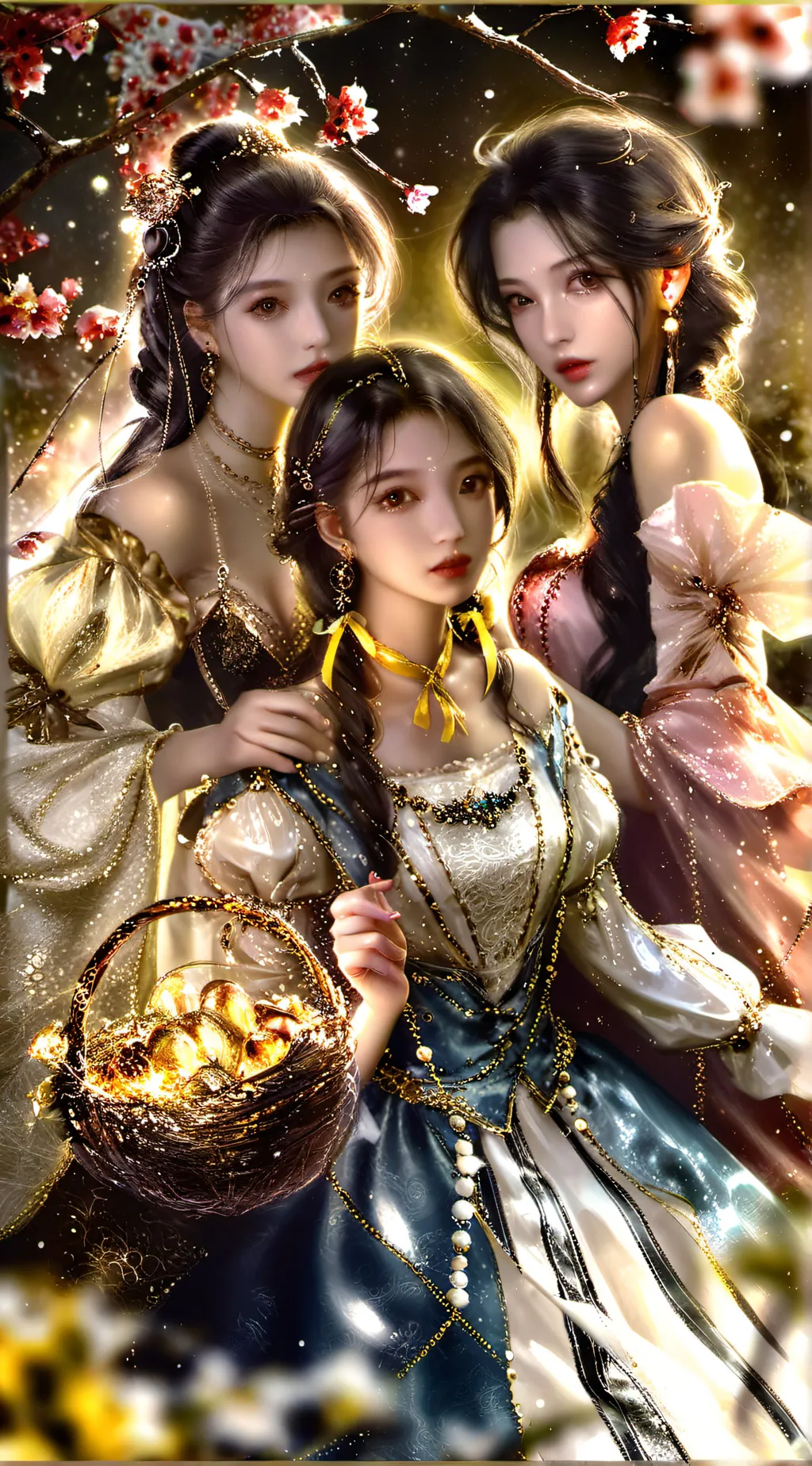 ai character: connie,caner,cassi background