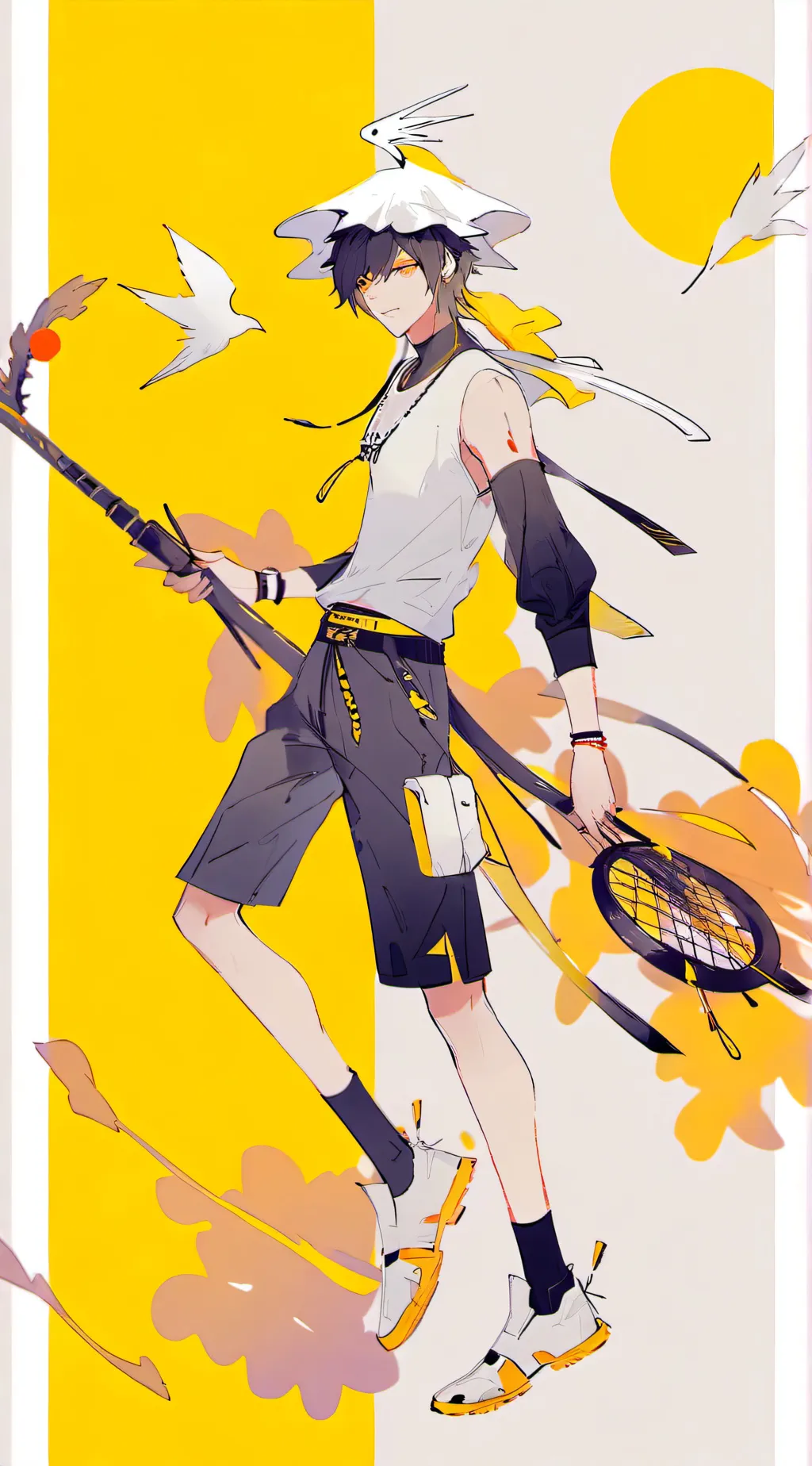 ai character: Max   jax  background