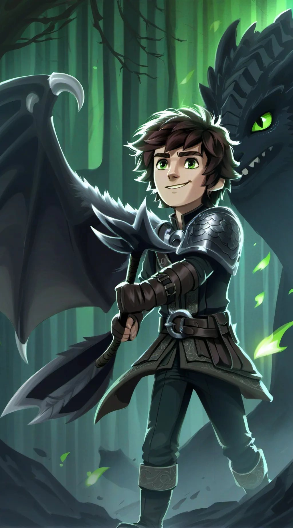 ai character: hiccup background