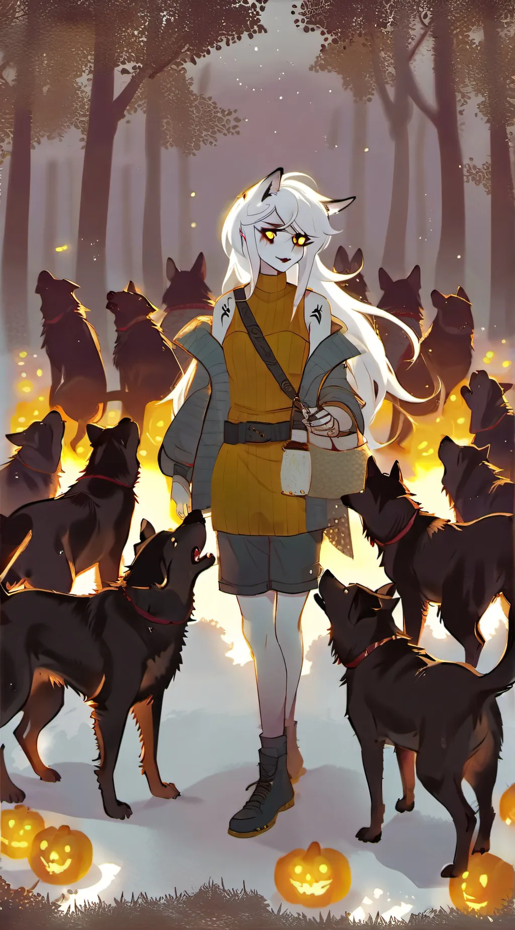 ai character: Nova background