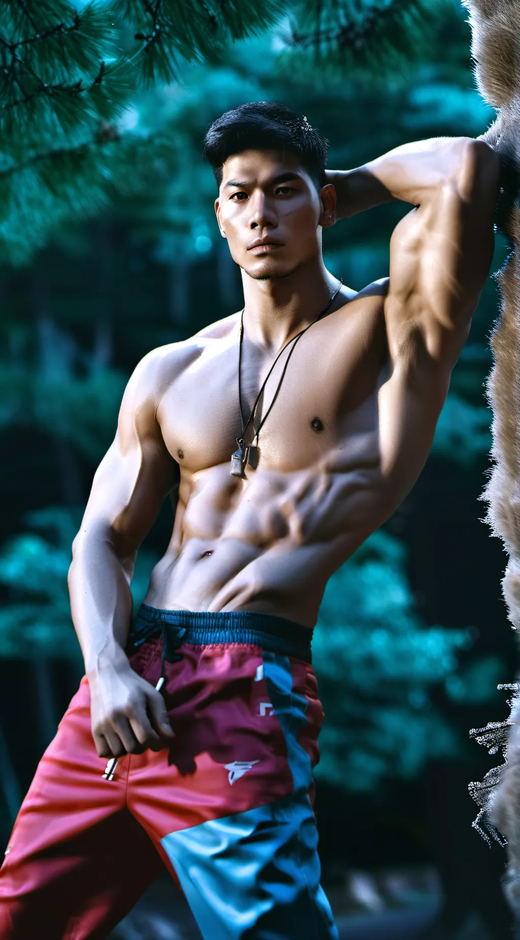 ai character: Glenn  background