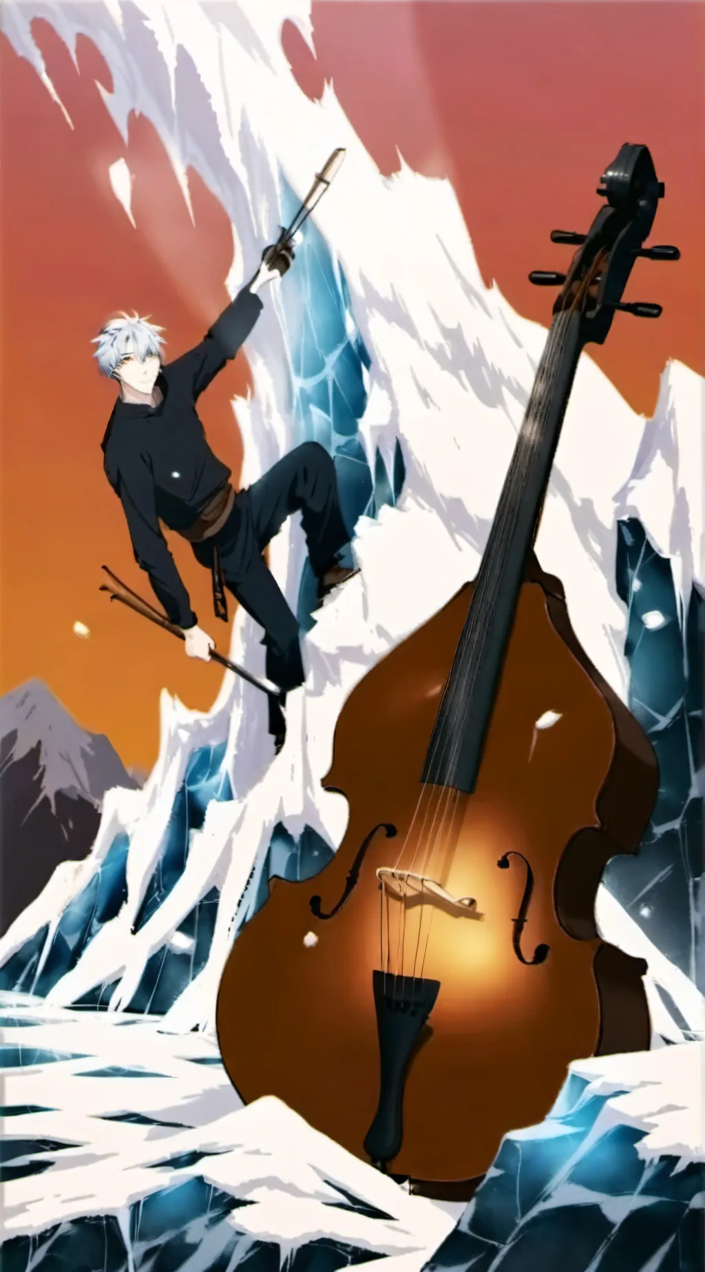 ai character: Oasis background