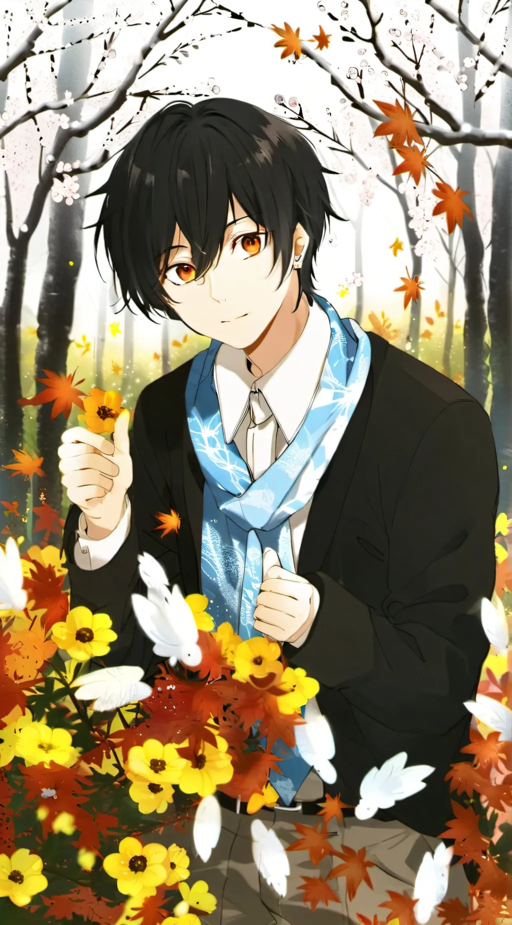 ai character: MHA first day background