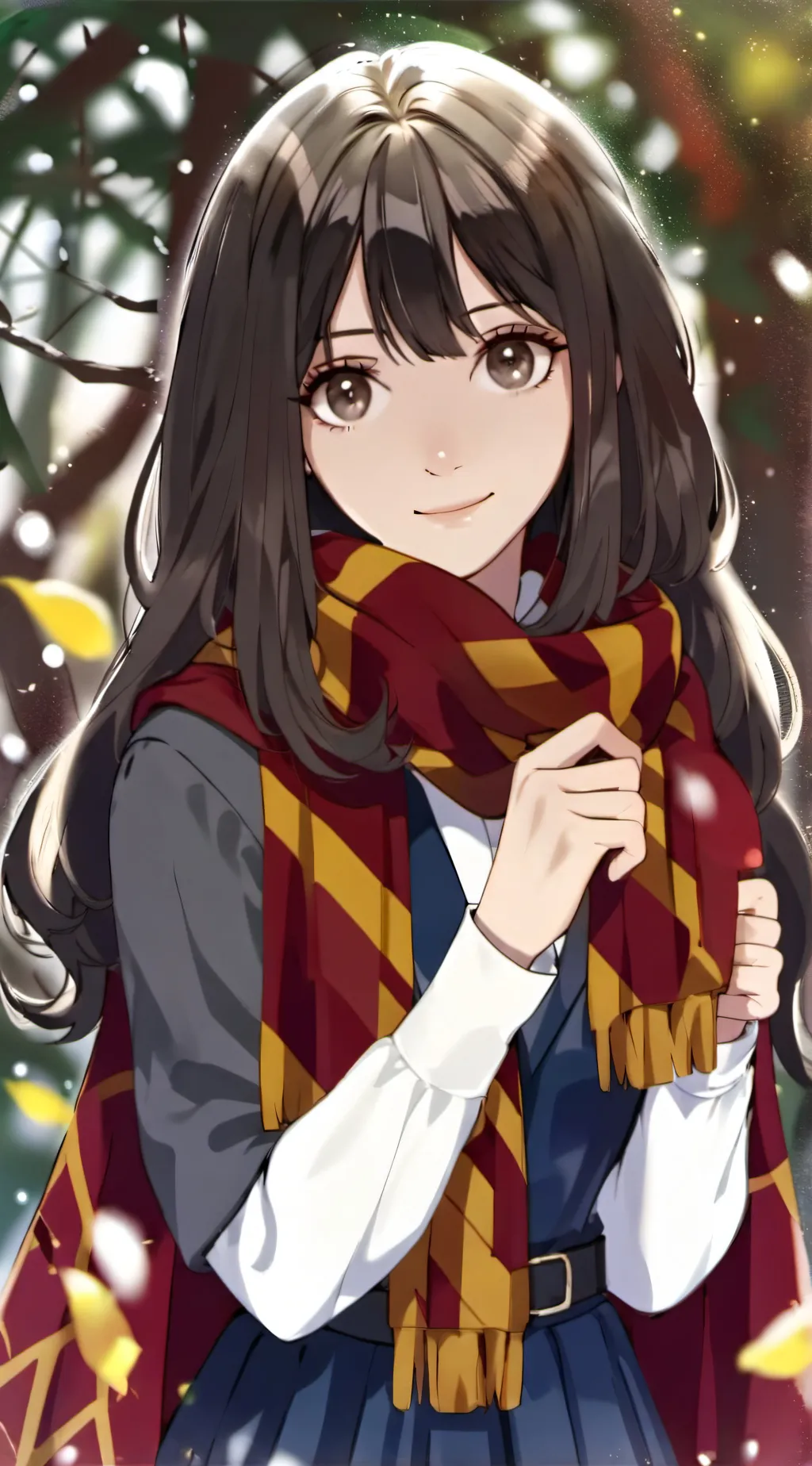 ai character: Daisy black background