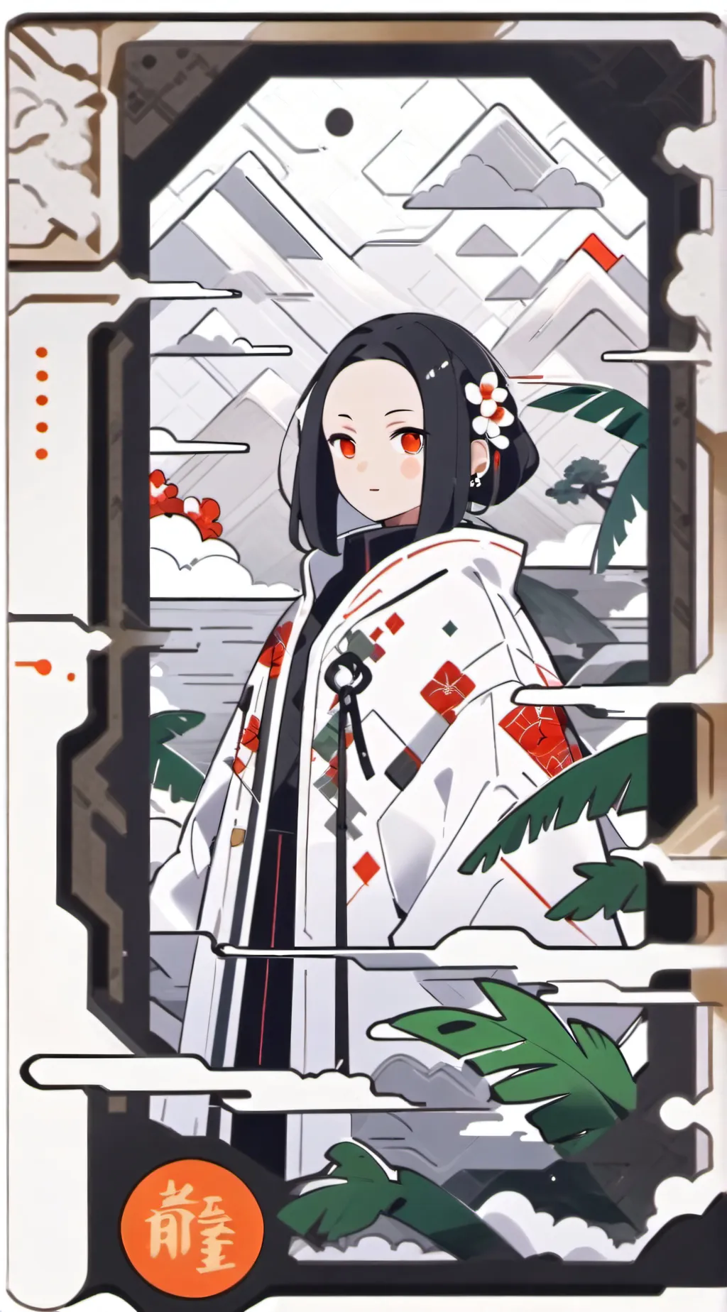 ai character: Solarballs x BINI background