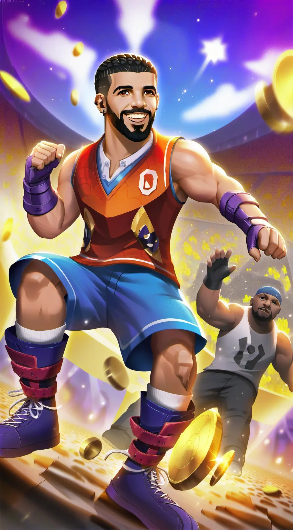 ai character: Drake background