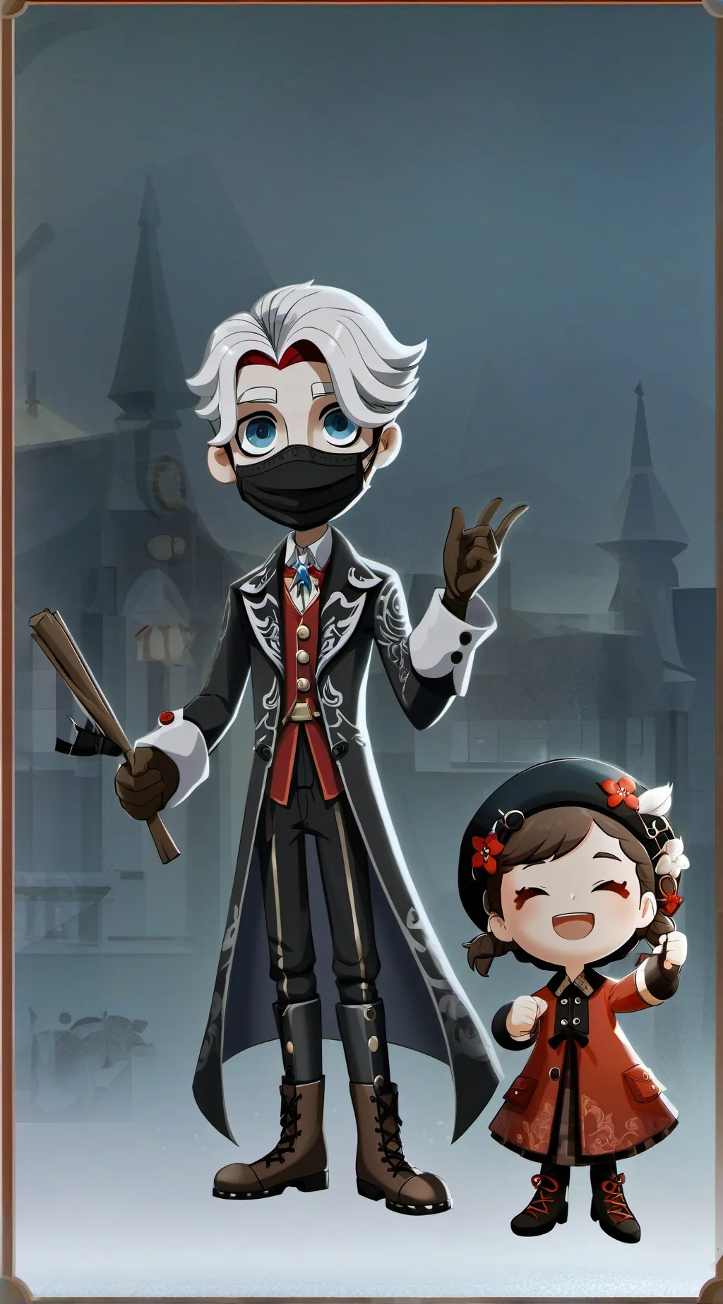 ai character: Bill ￼￼ Cipher background