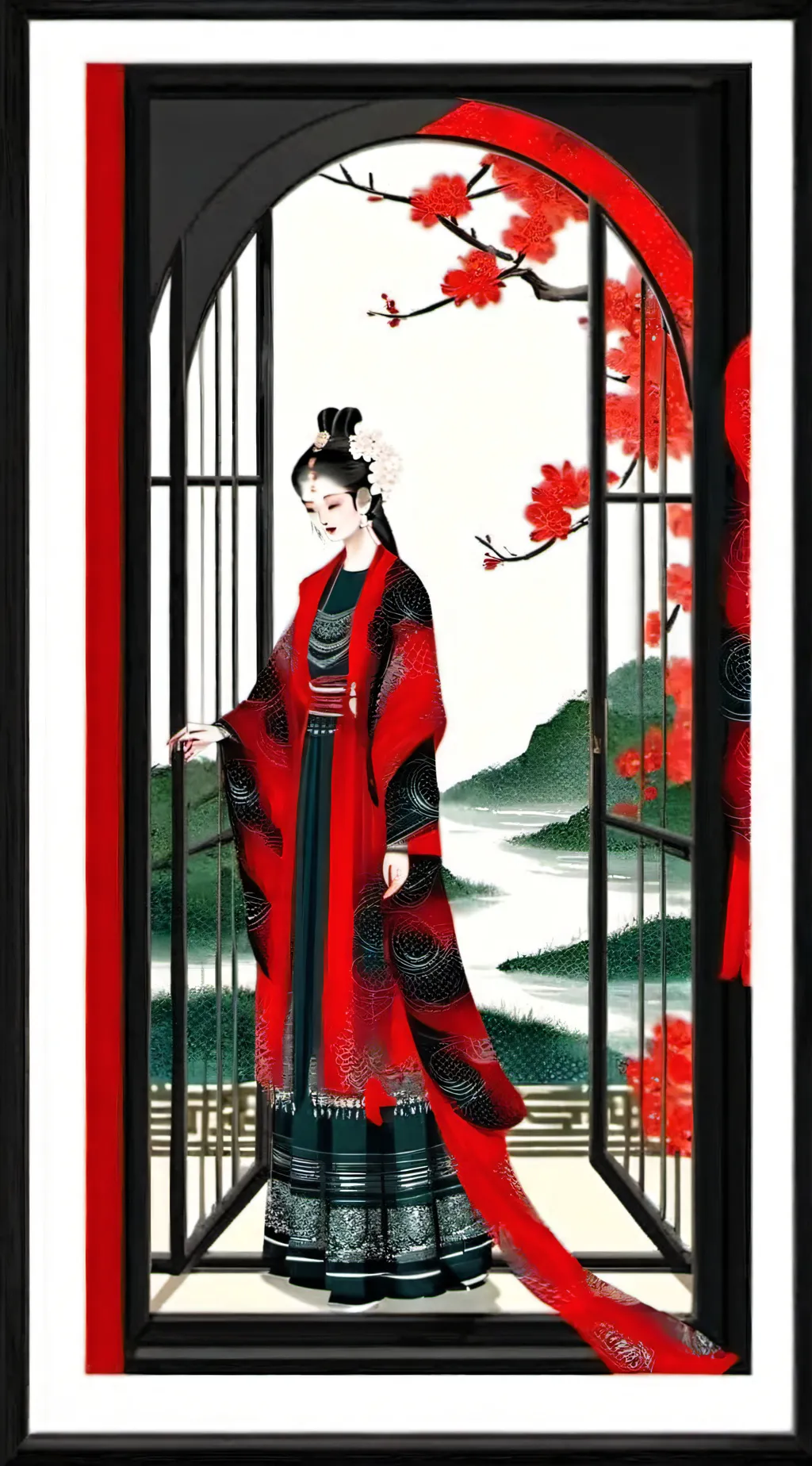 ai character: star fall part 3 background