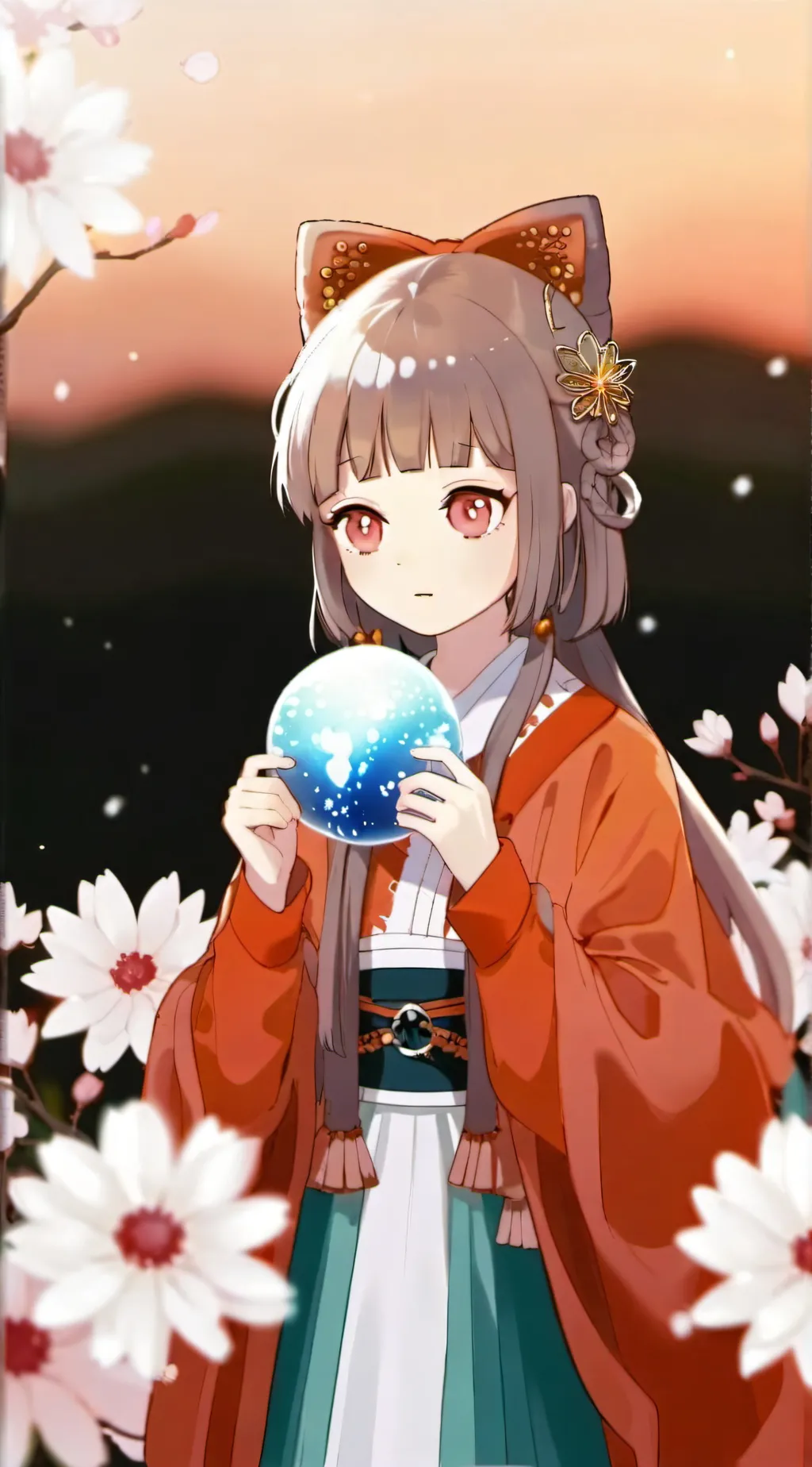 ai character: Melody  background