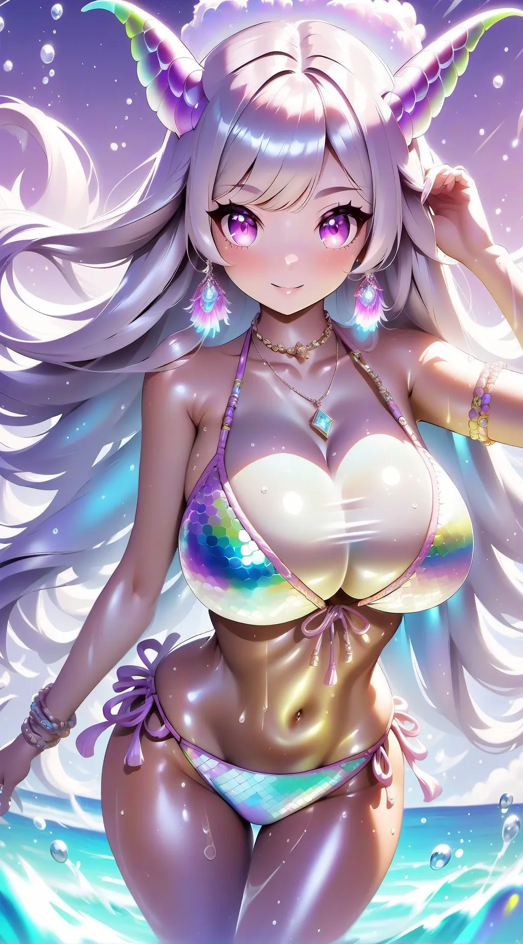 ai character: yuzoki  background