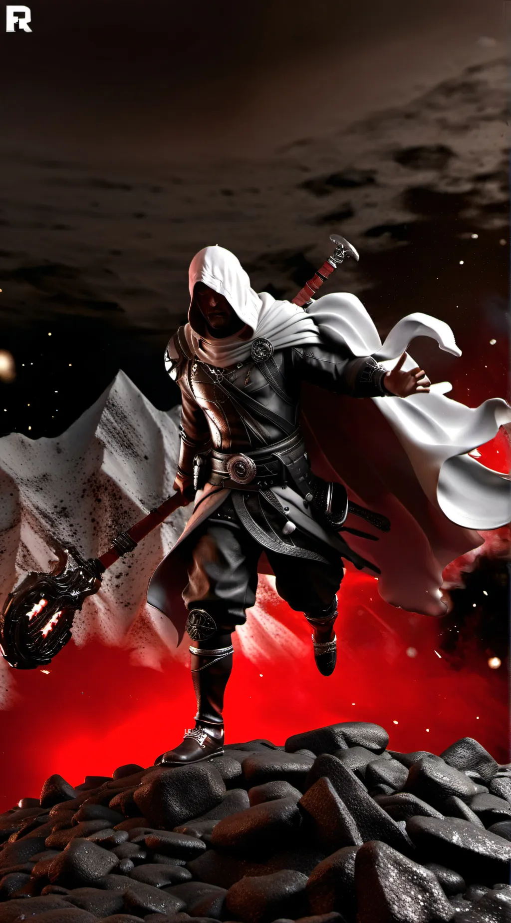 ai character: Road trip. background