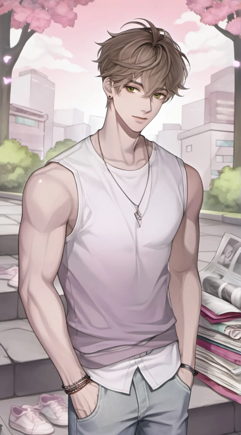 ai character: 𝙲𝚑𝚛𝚒𝚜 ☆ background