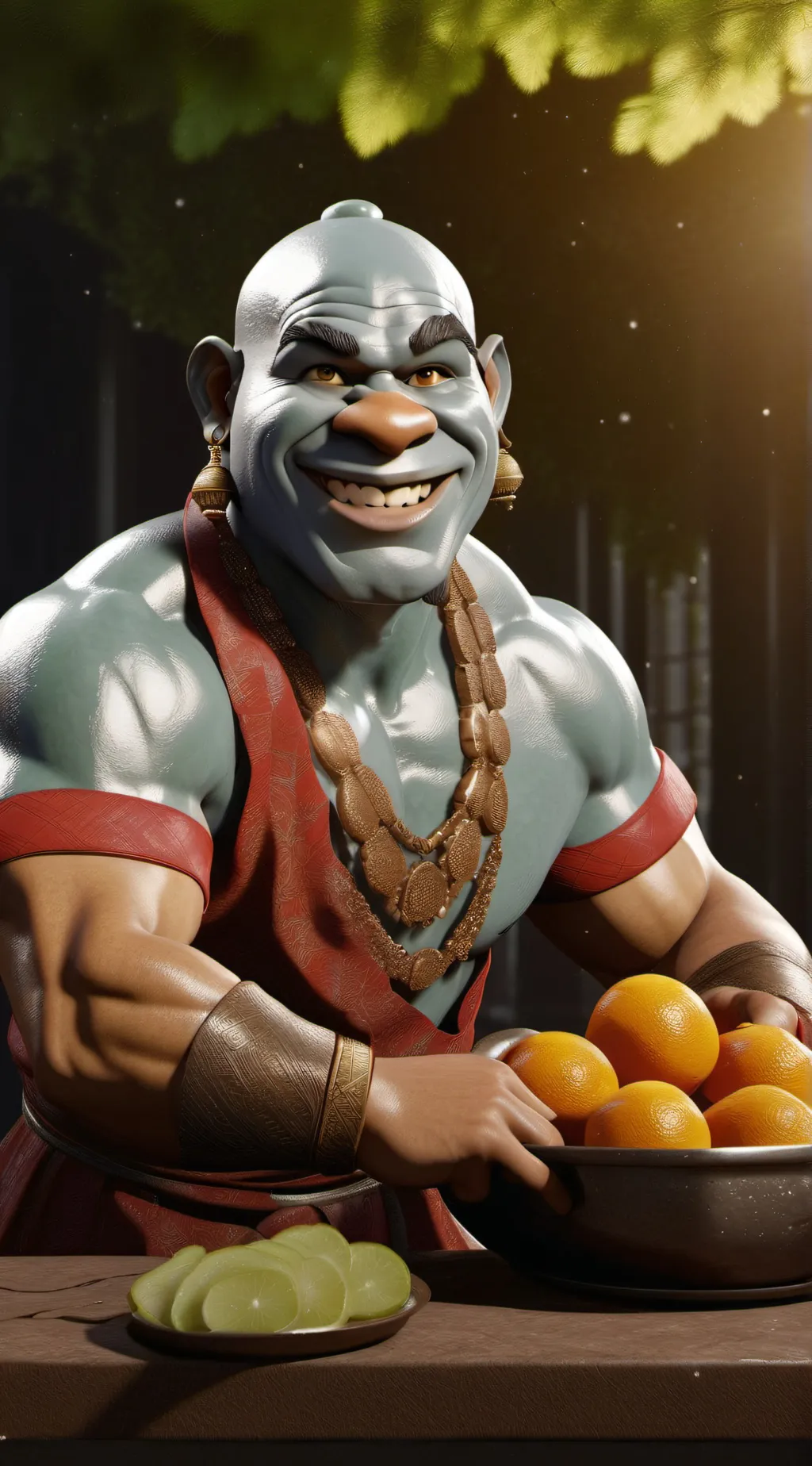 ai character: ?? background