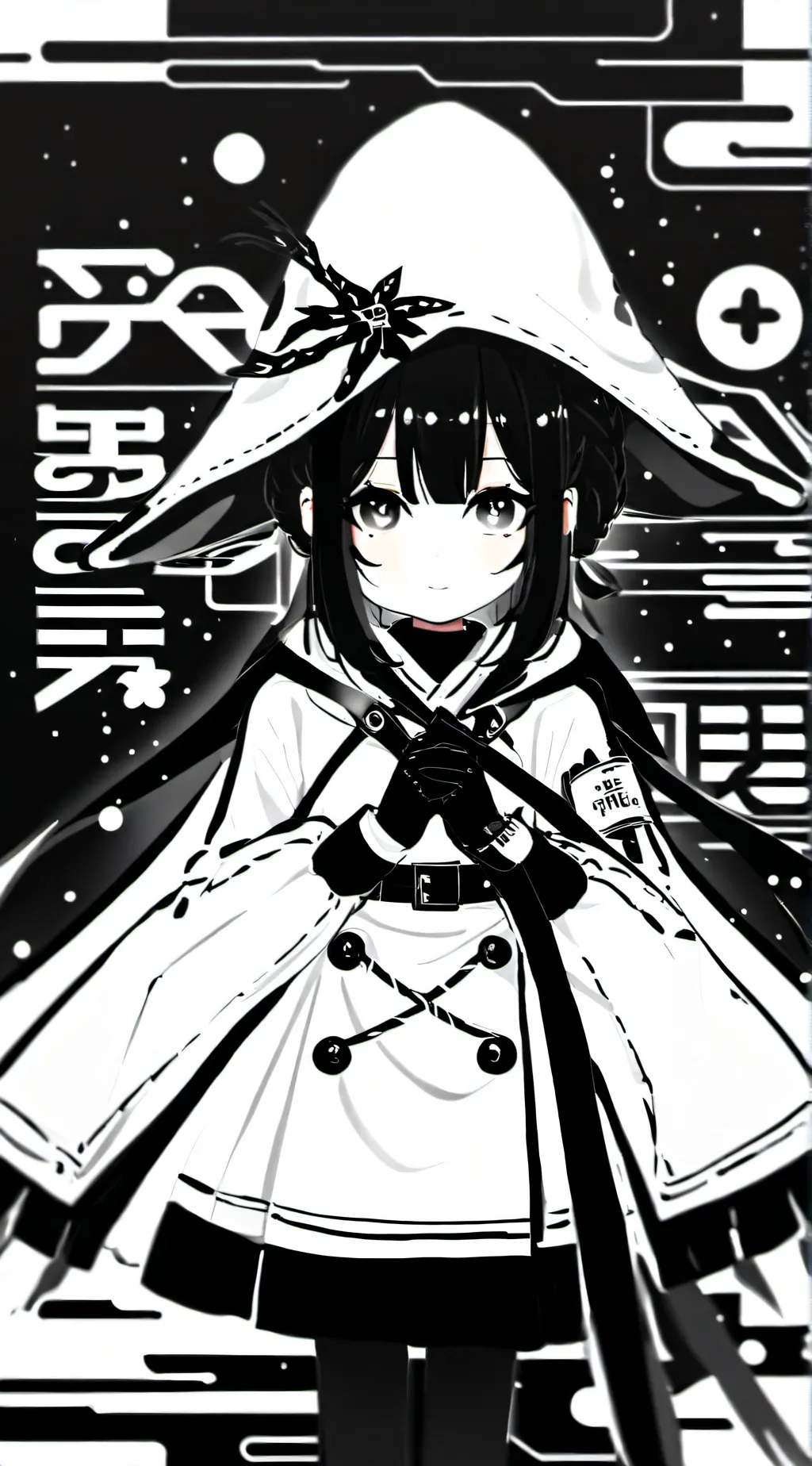 ai character: hh at your house background